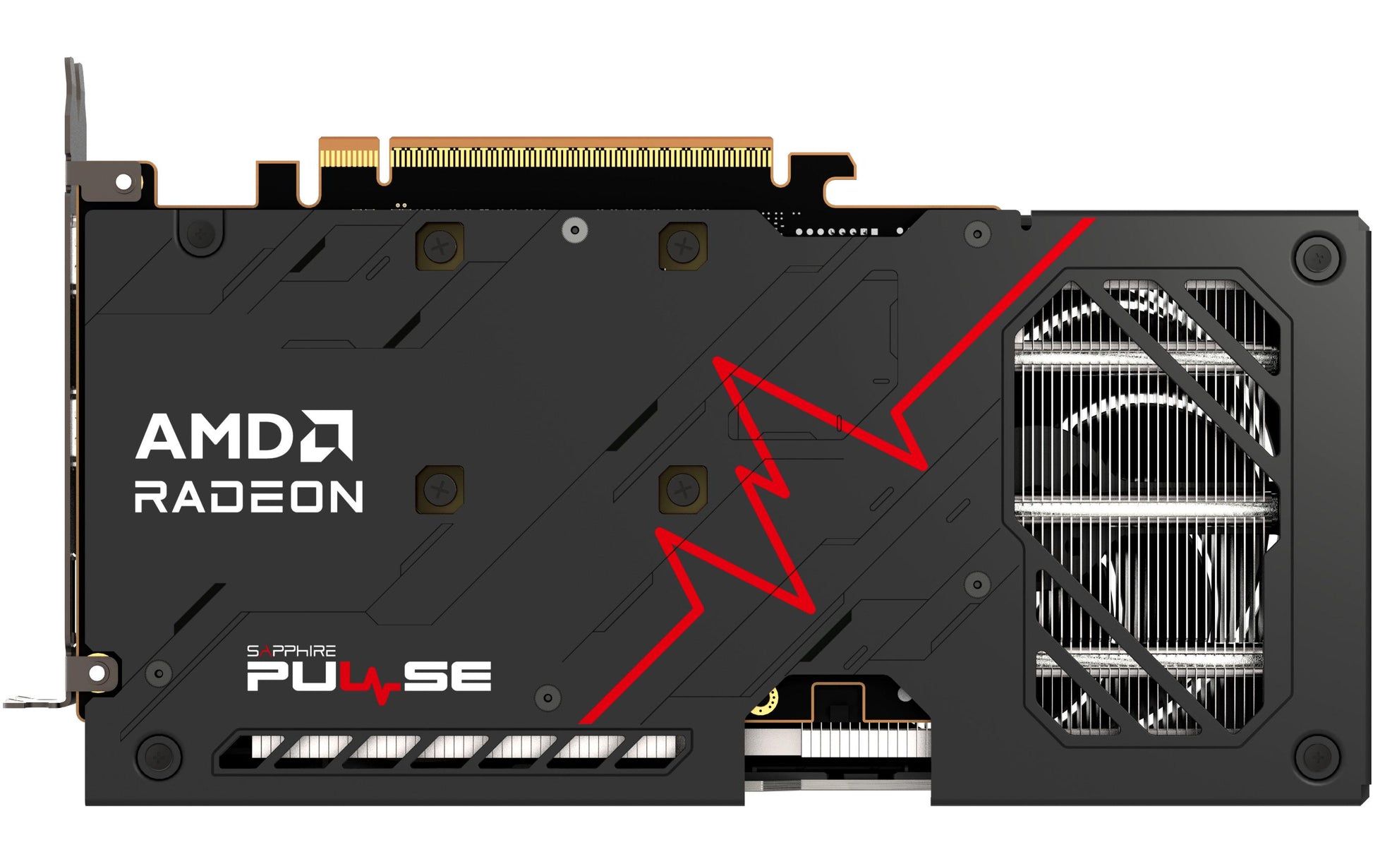 Sapphire RX 9060 XT PULSE GAMING OC – PCIe Grafikkarte, 16 GB GDDR6 – 2×HDMI/1×DP, PCIe 5.0, 1×8-pin