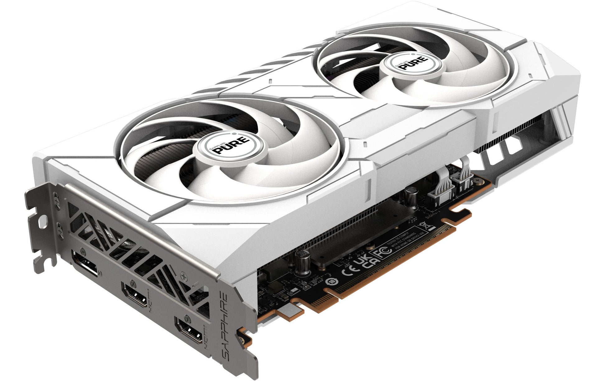 Sapphire Radeon RX 9060 XT – 16 GB GDDR6, PCIe 5.0, 2× HDMI, 1× DisplayPort