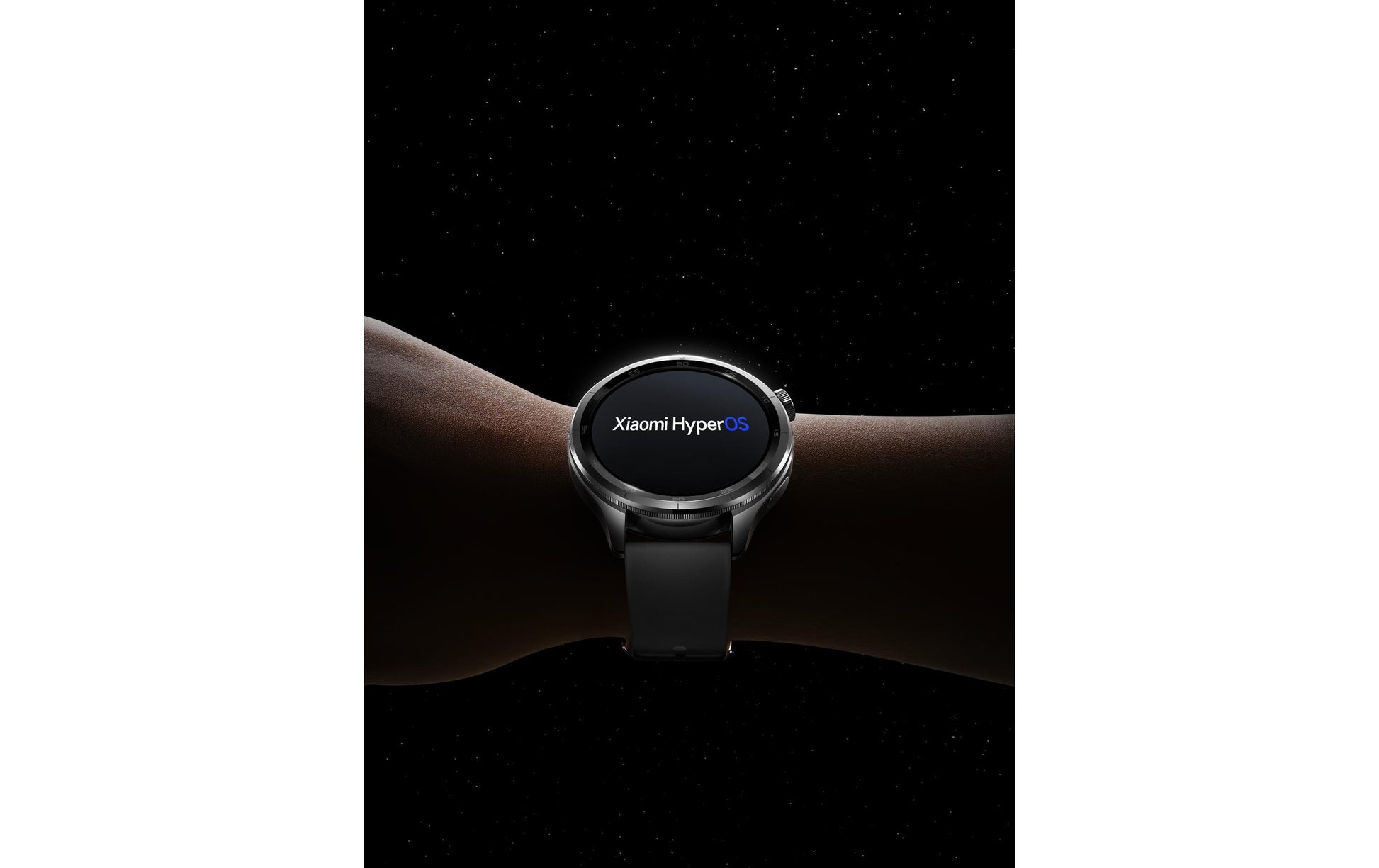 Xiaomi Smartwatch S4 – Smartwatch – 47 mm, 1,43" AMOLED, GPS, Mineralglas, 5 ATM, Silber, Sportarmband
