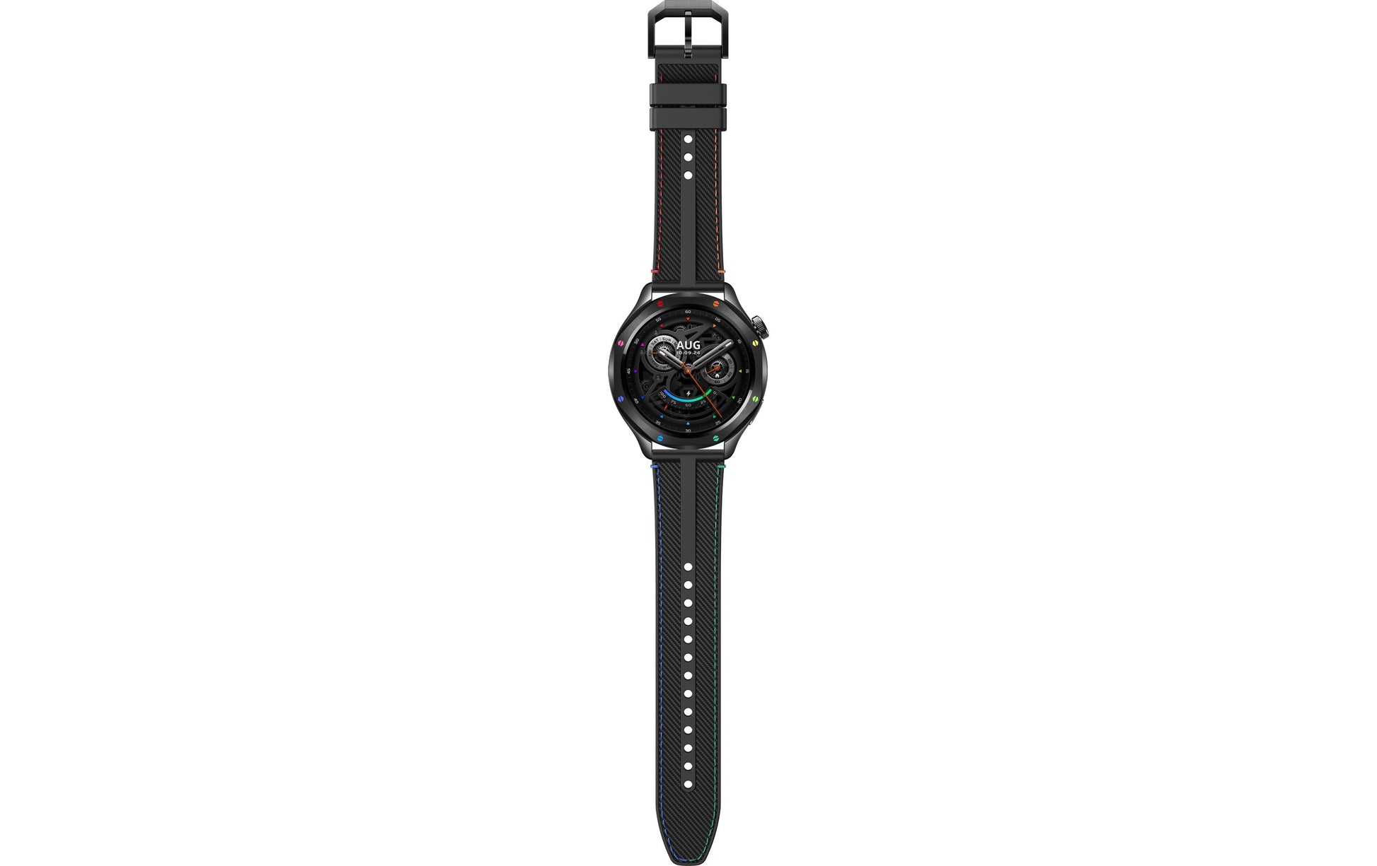 Xiaomi Smartwatch S4 – Smartwatch – 47 mm, 1,43" AMOLED, GPS, Mineralglas, 5 ATM, Rainbow, Sportarmband