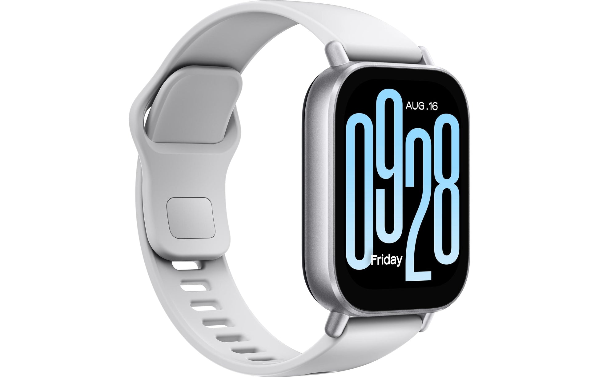 Xiaomi Redmi Watch 5 Active 49 mm – Silber, Sportarmband, 50 m, für iPhone