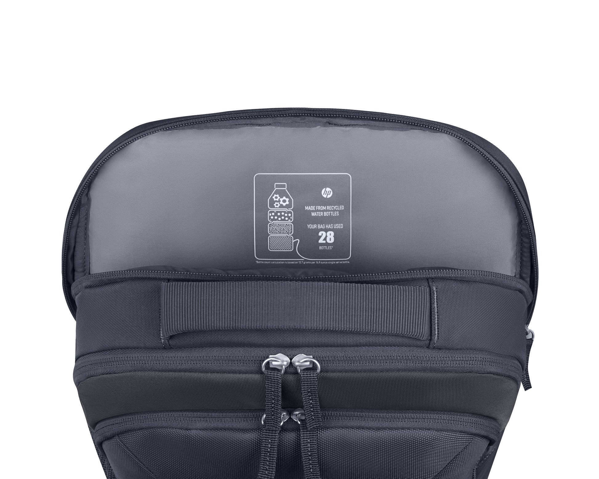 HP Notebook-Rucksack – bis 16,1" – 21 l, wasserfest – Grau