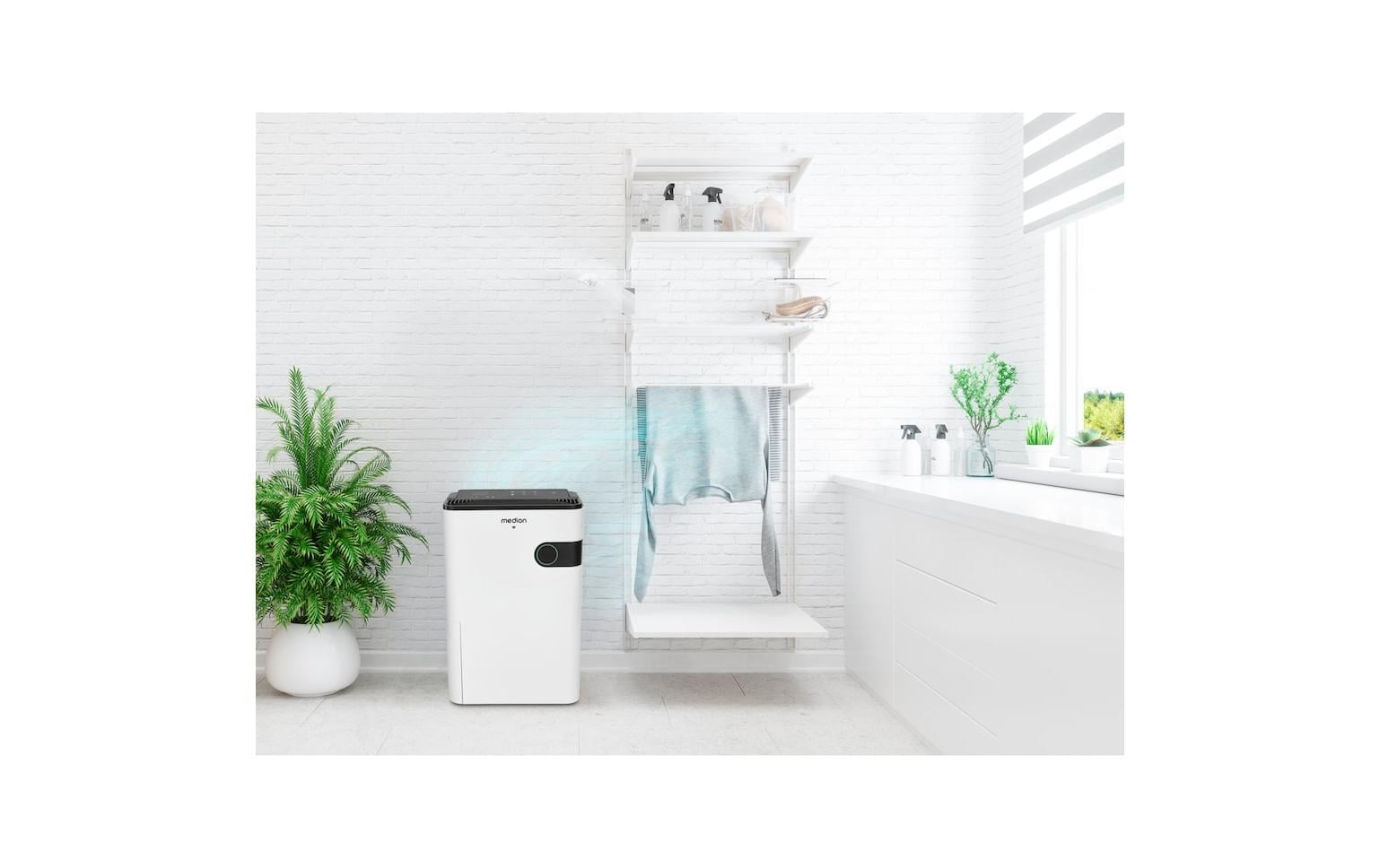 Medion DH30S Luftentfeuchter – 24 l/24 h, bis 40 m², Tank 5 l, App-Steuerung, schwarz