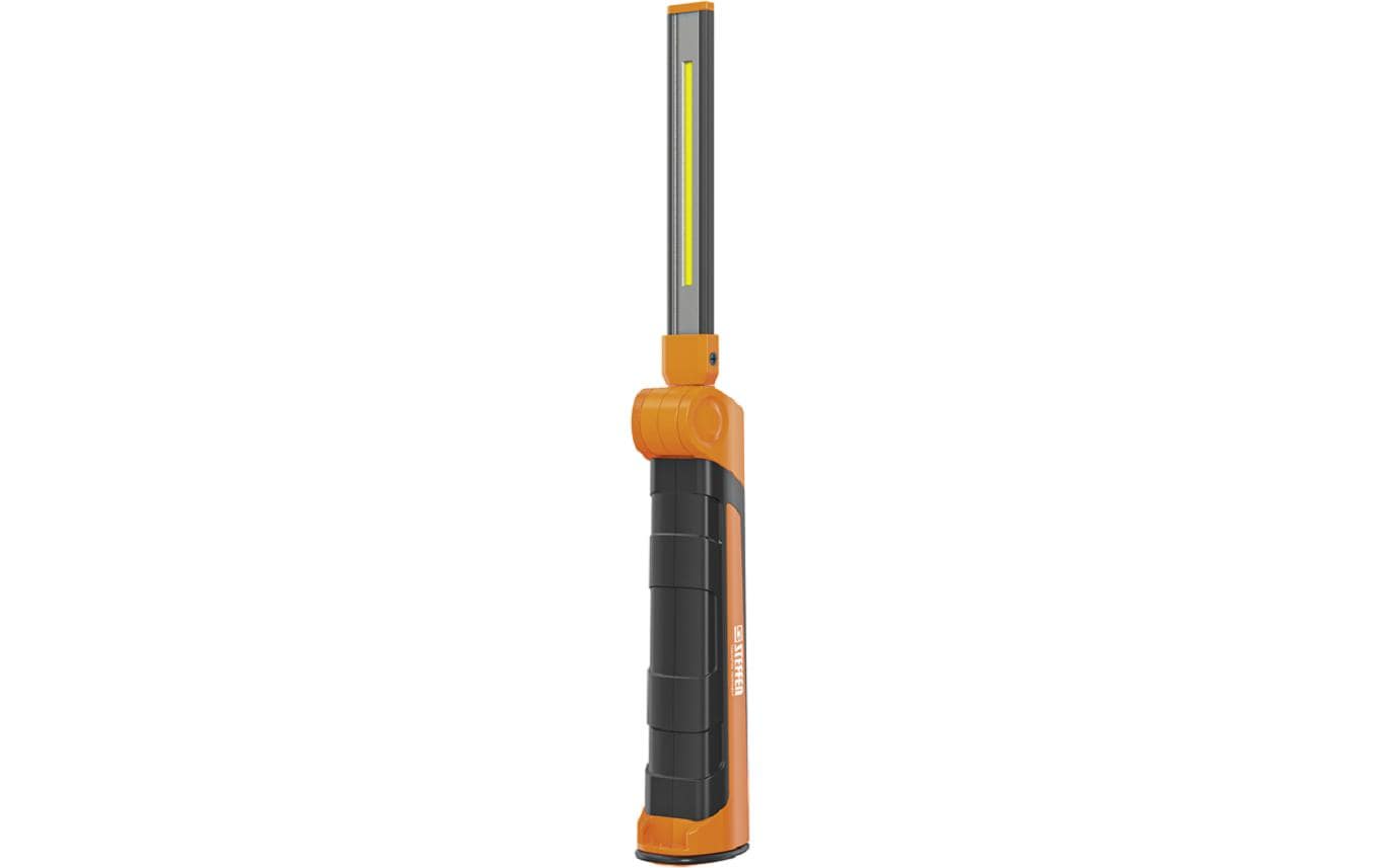 Steffen Arbeitsleuchte Worklight 65 00170 – 400 lm, Akku 3–8 h, 3,3 W, IP20 – Orange
