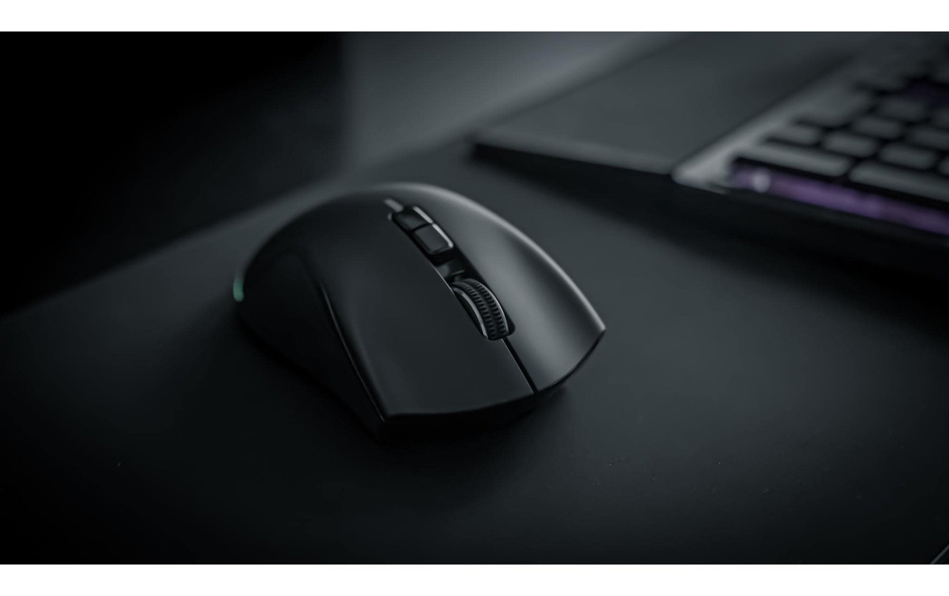 ONIT F02014 Maus & Mauspad (induktiv) – Maus – Kabellos (Bluetooth/2,4 GHz), 8000 DPI, rechts, schwarz