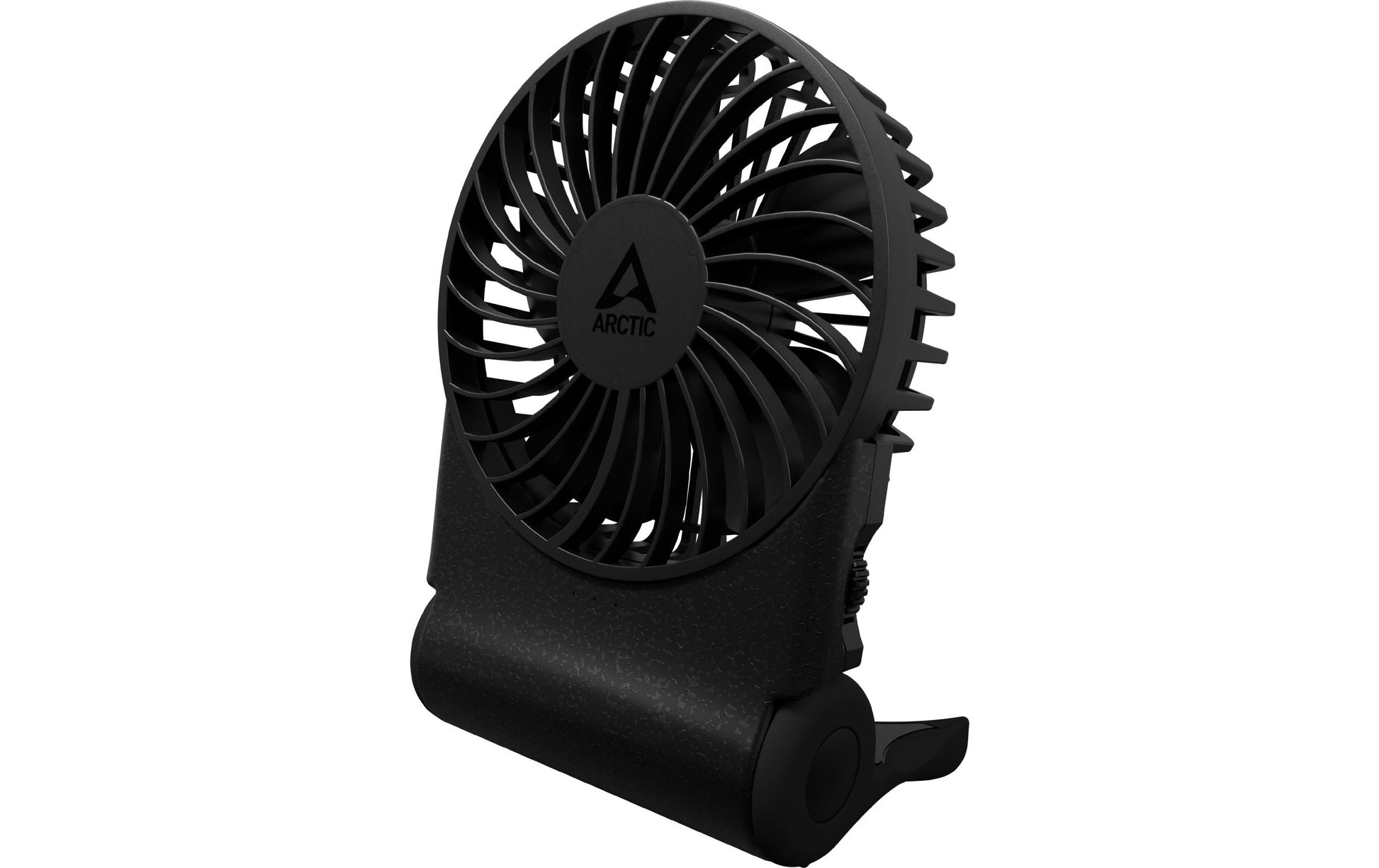 ARCTIC Handventilator Summair2Go – 3 Stufen, 5000 mAh, 77 h, Schwarz