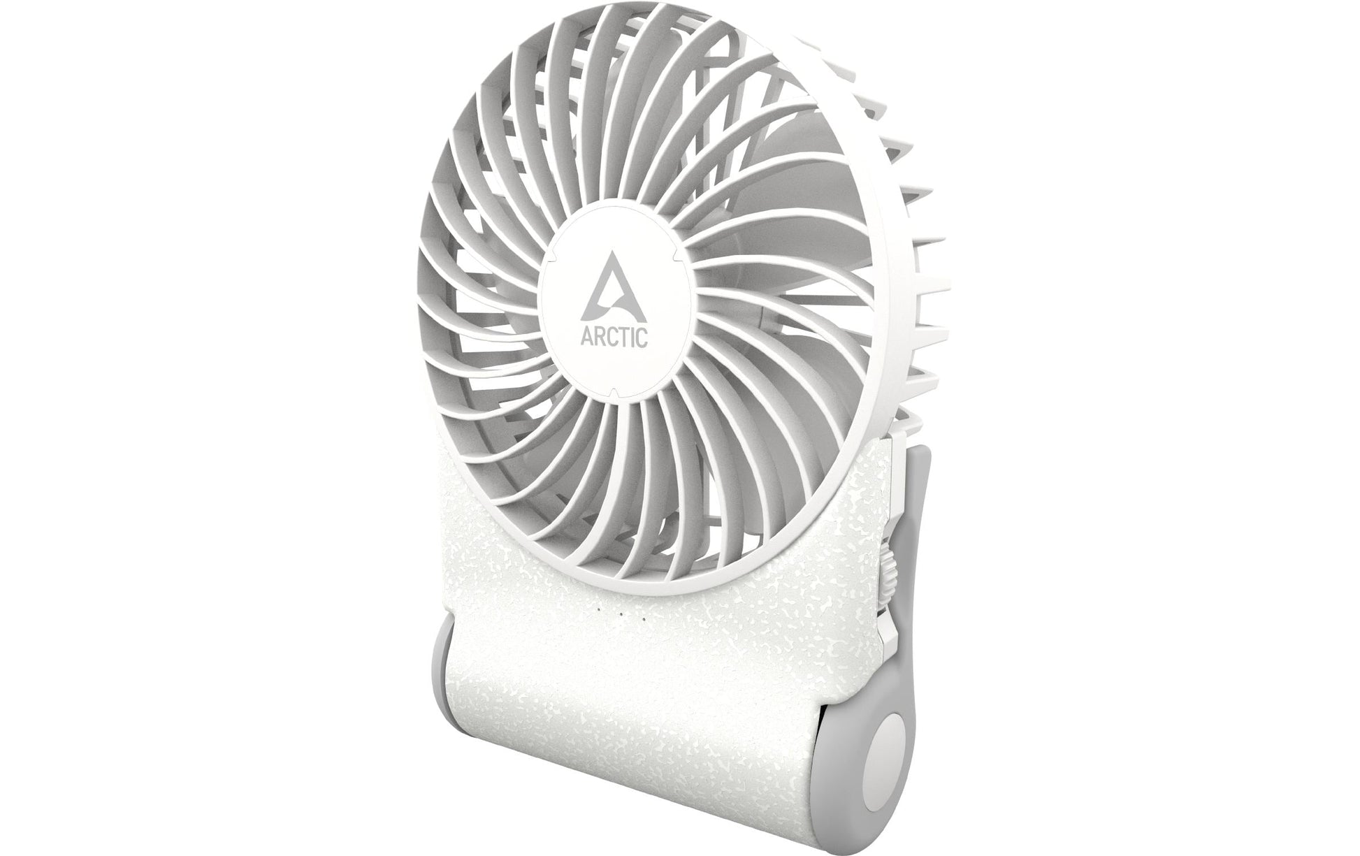 ARCTIC Handventilator Summair 2Go – 3 Stufen, 5000 mAh, 77 h, Weiss