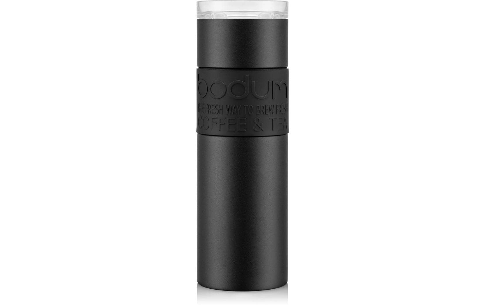 Bodum Thermobecher 600 ml – doppelwandig, Edelstahl, Schwarz