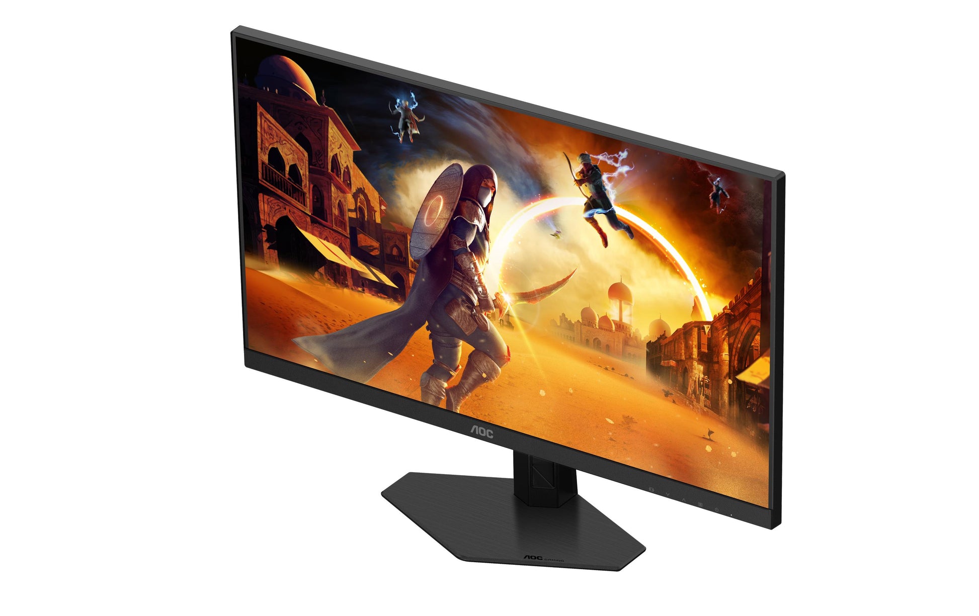 AOC 27G4HRE – Monitor, 27", 1920 × 1080 (Full HD), IPS, 200 Hz, Integrierte Lautsprecher, Rot