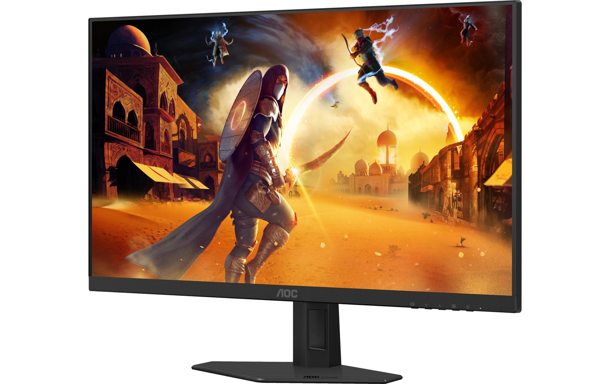 AOC 27G4HRE – Monitor, 27", 1920 × 1080 (Full HD), IPS, 200 Hz, Integrierte Lautsprecher, Rot