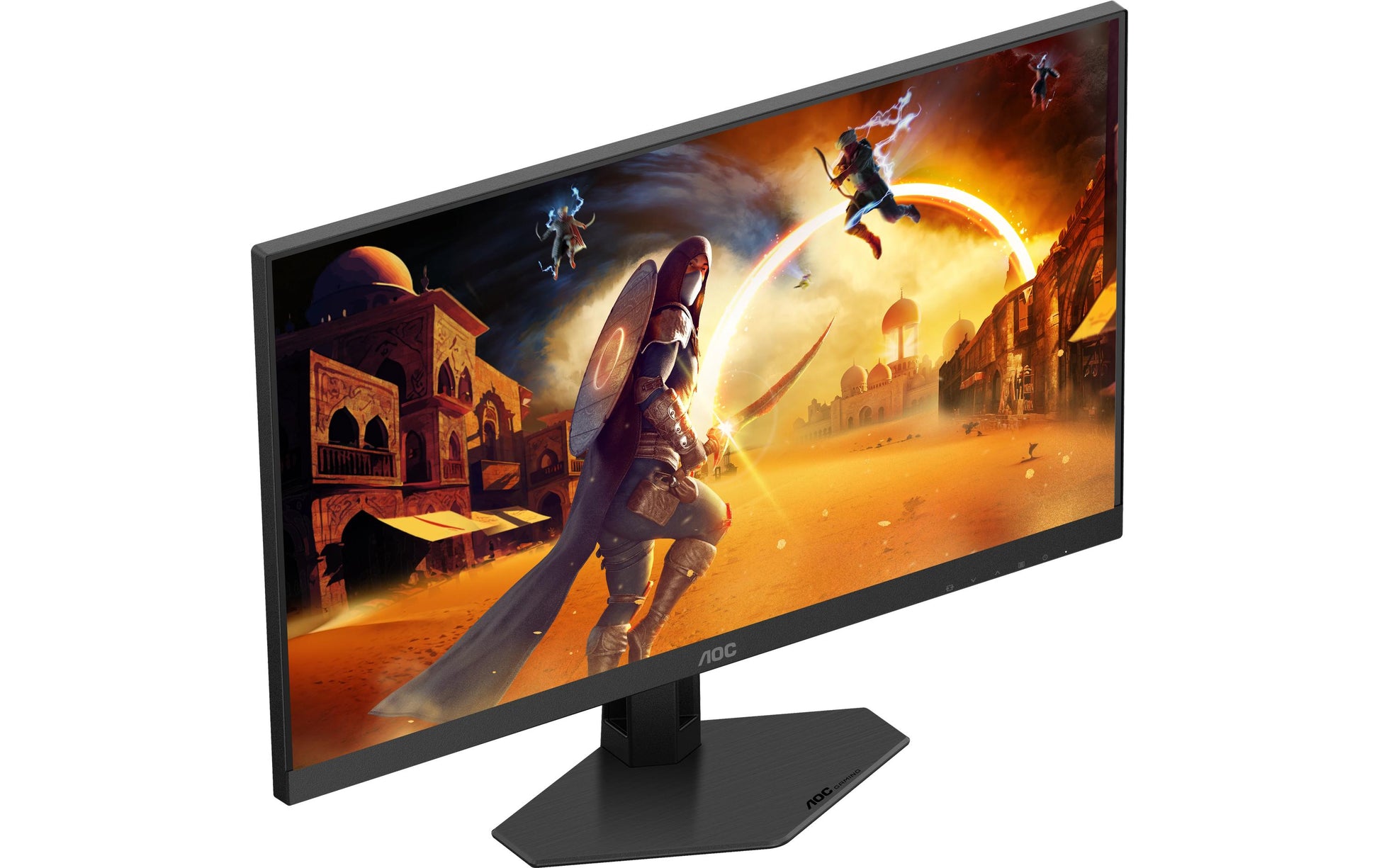 AOC 27G4HRE – Monitor, 27", 1920 × 1080 (Full HD), IPS, 200 Hz, Integrierte Lautsprecher, Rot