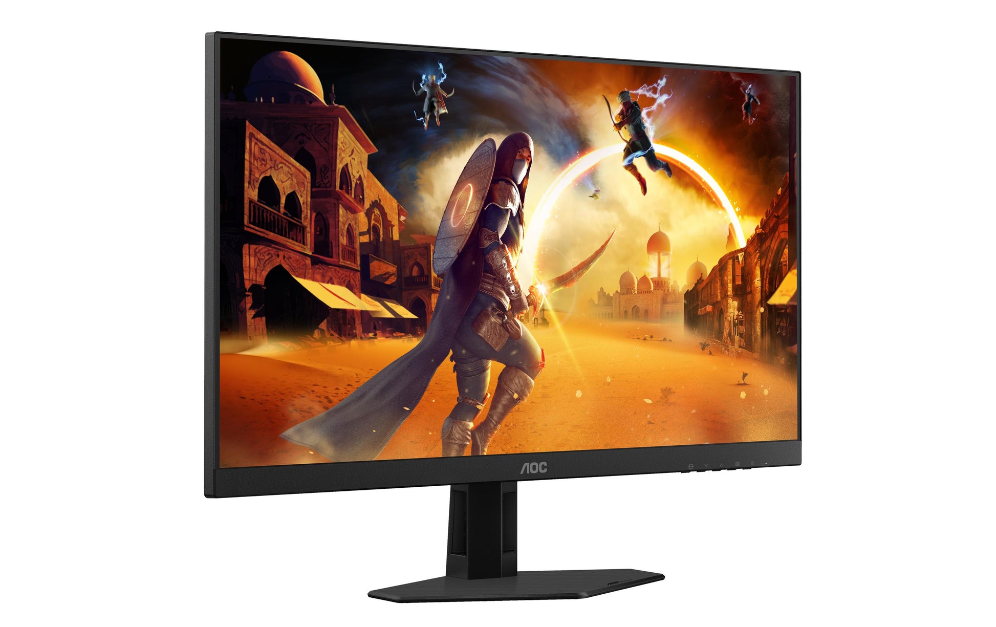 AOC 27G4HRE – Monitor, 27", 1920 × 1080 (Full HD), IPS, 200 Hz, Integrierte Lautsprecher, Rot
