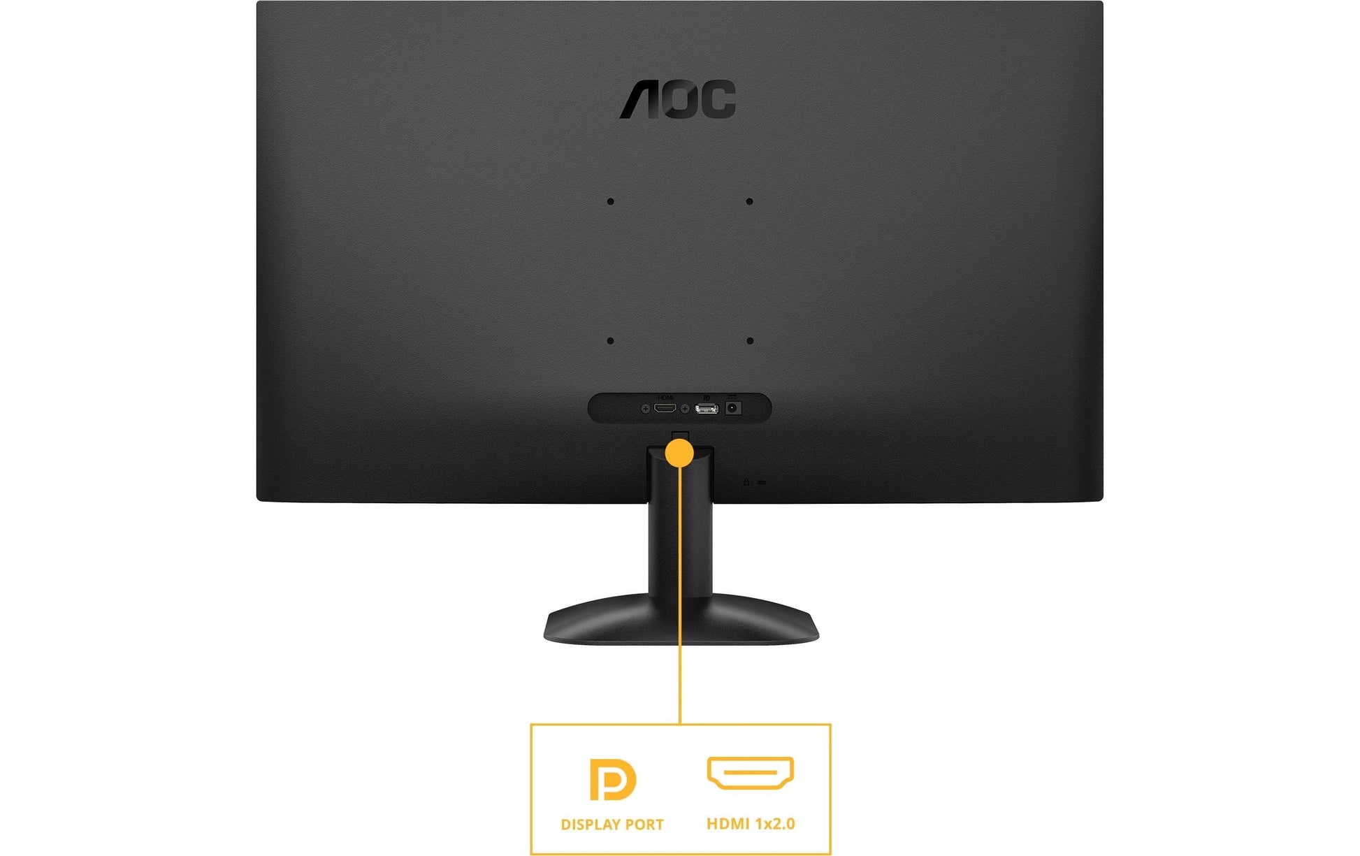 AOC Q27B35S3 – Monitor, 27", 2560 × 1440 (WQHD), IPS, 120 Hz, Integrierte Lautsprecher, Adaptive Sync, Schwarz