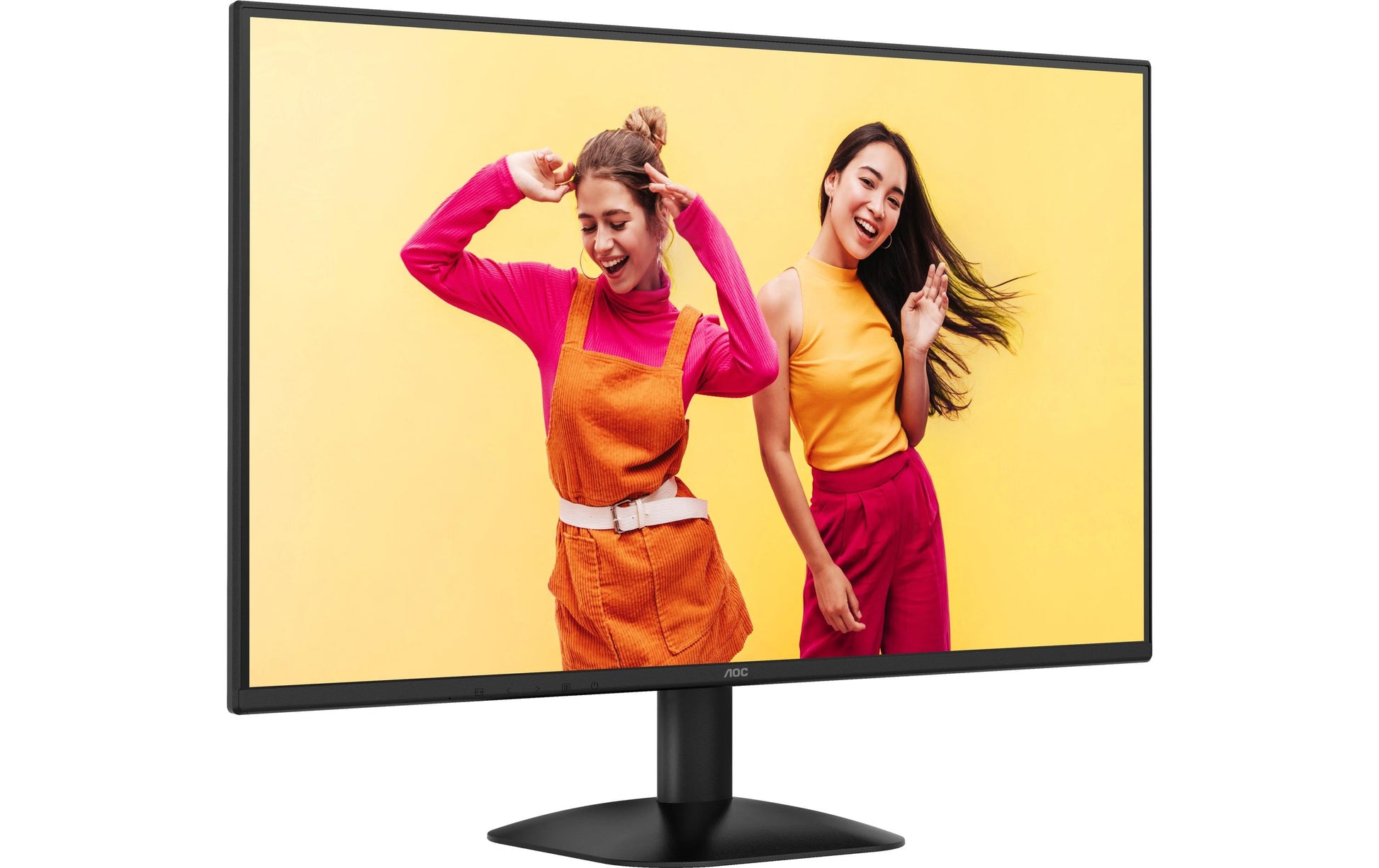 AOC Q27B35S3 – Monitor, 27", 2560 × 1440 (WQHD), IPS, 120 Hz, Integrierte Lautsprecher, Adaptive Sync, Schwarz