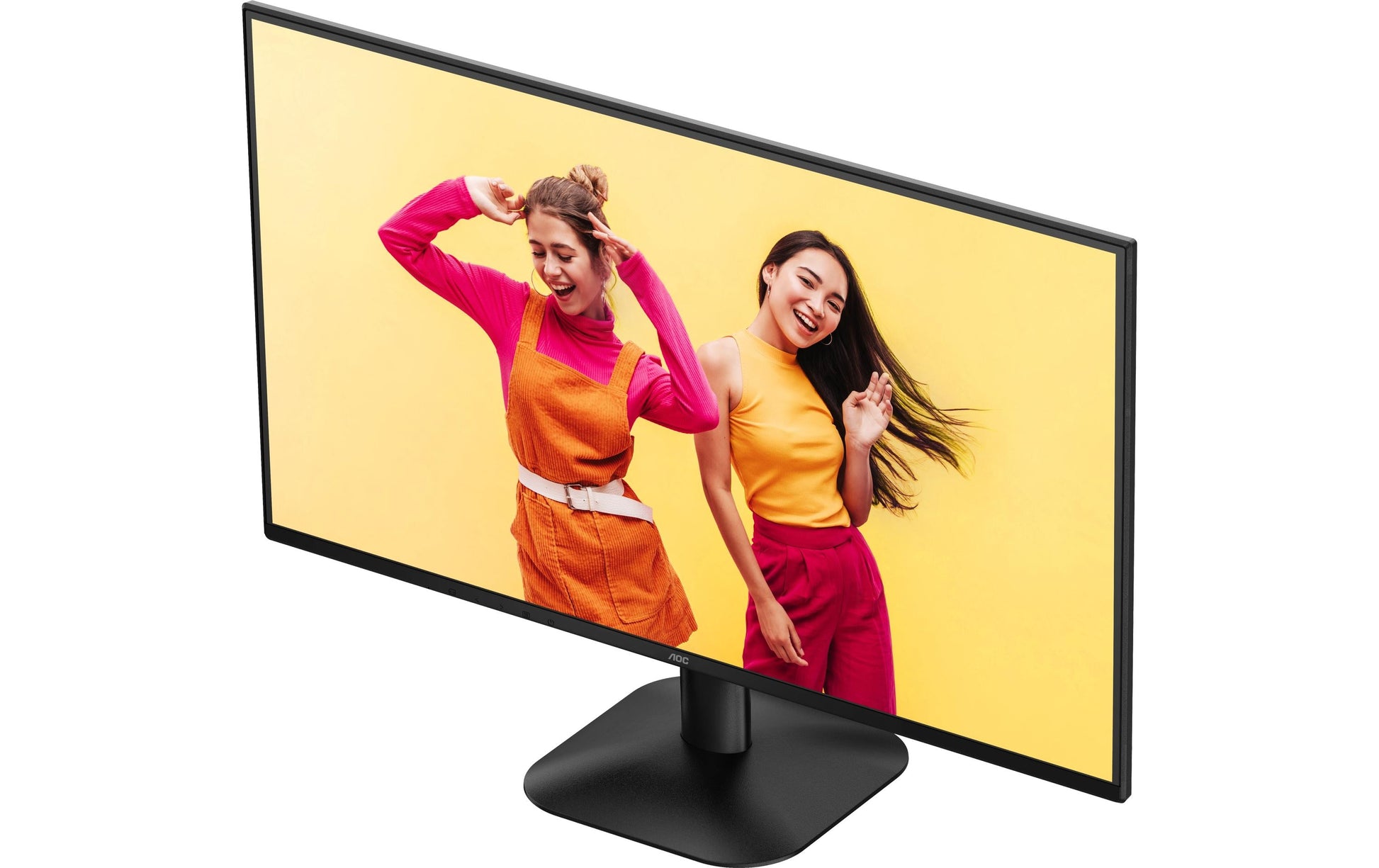 AOC Q27B35S3 – Monitor, 27", 2560 × 1440 (WQHD), IPS, 120 Hz, Integrierte Lautsprecher, Adaptive Sync, Schwarz