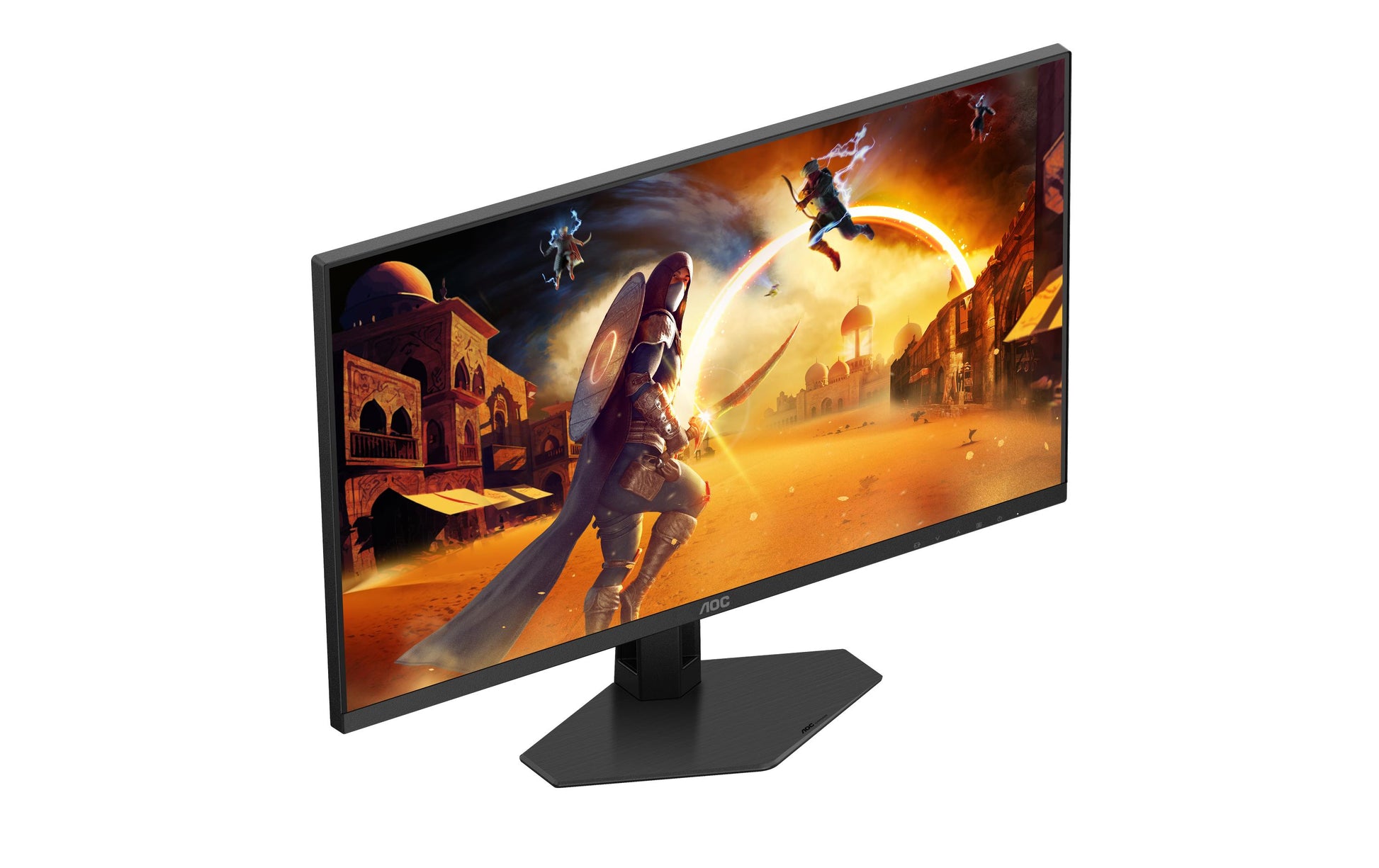 AOC 25G4SRE – Monitor, 24,5" 1920 × 1080 (Full HD), IPS, 310 Hz, G-Sync, Integrierte Lautsprecher, Rot