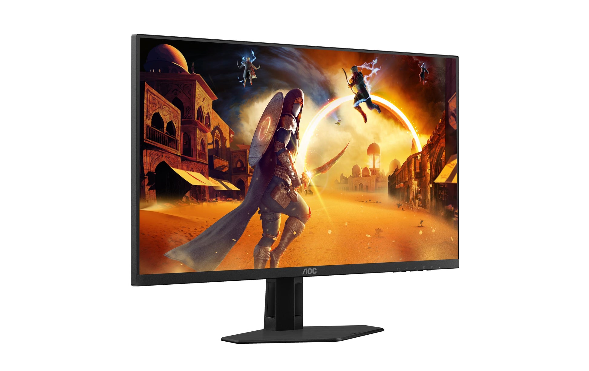 AOC 25G4SRE – Monitor, 24,5" 1920 × 1080 (Full HD), IPS, 310 Hz, G-Sync, Integrierte Lautsprecher, Rot