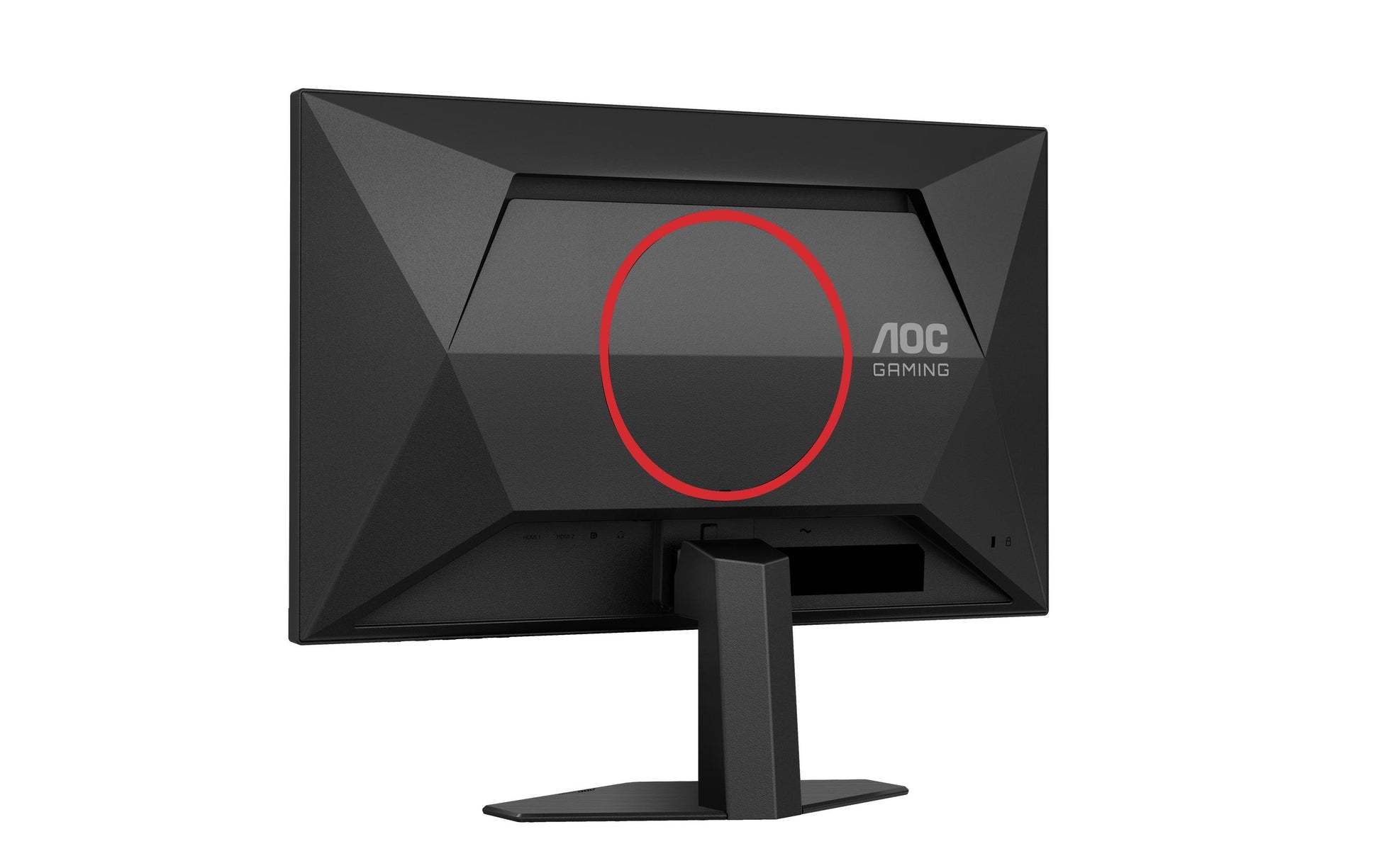 AOC 24G4HRE – Monitor, 23,8", IPS, 200 Hz, Integrierte Lautsprecher, G-Sync, Höhenverstellbar, Rot