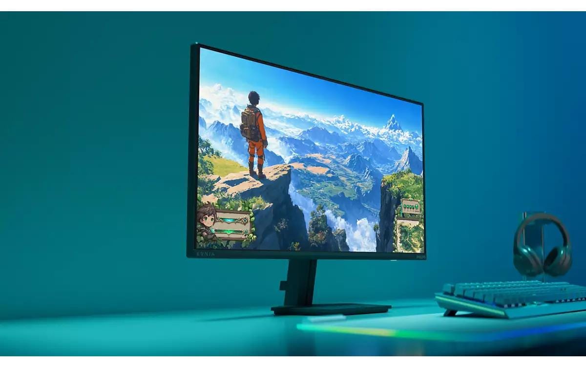 Philips 27M2N3200NF/00 – Monitor, 27" Full HD (1920 × 1080), IPS, 144 Hz, G-Sync, Schwarz