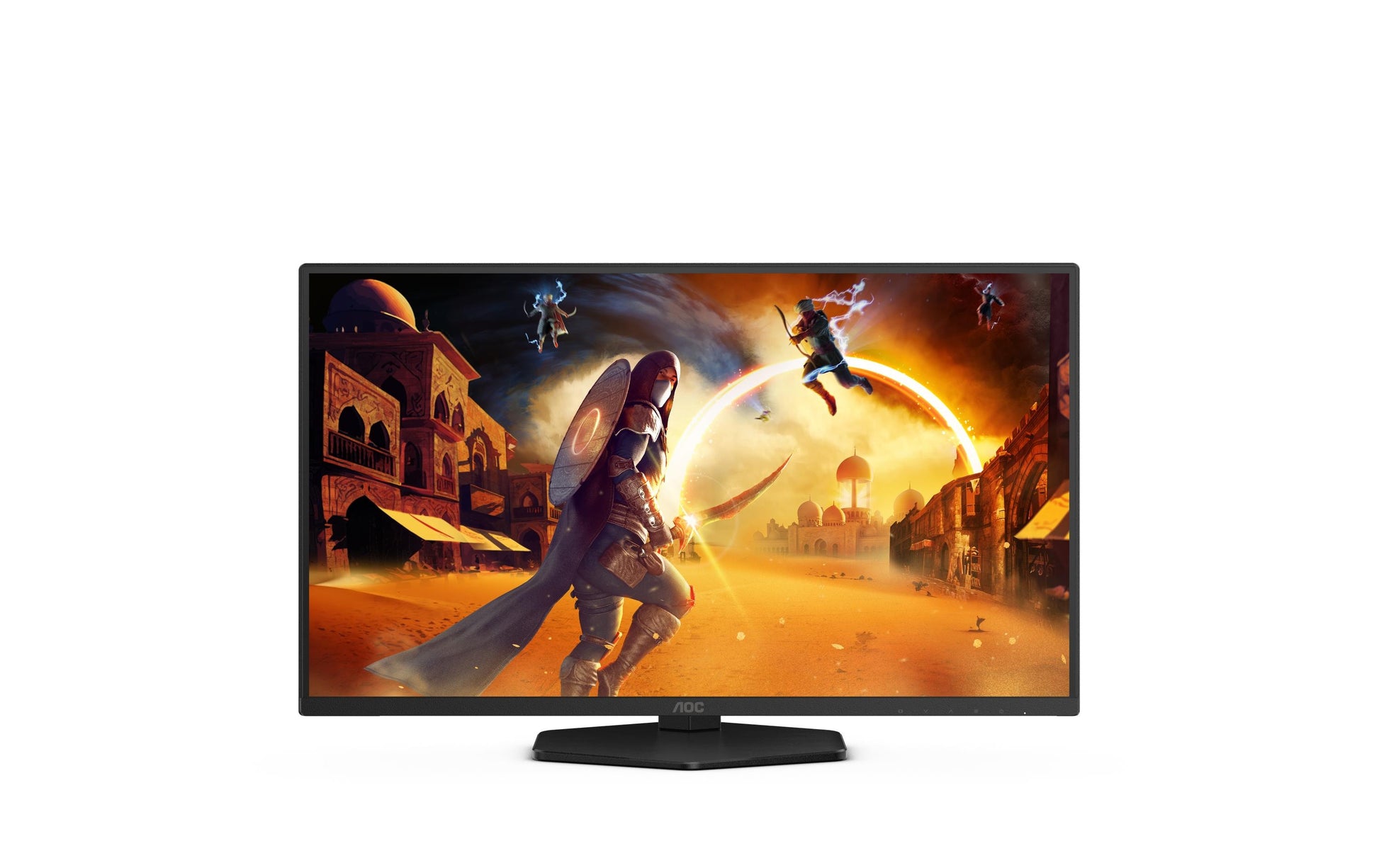 AOC 25G4SXU – Monitor, 24,5" 1920 × 1080 (Full HD), IPS, 310 Hz, 400 cd/m², USB-Hub, Adaptive Sync, Schwarz