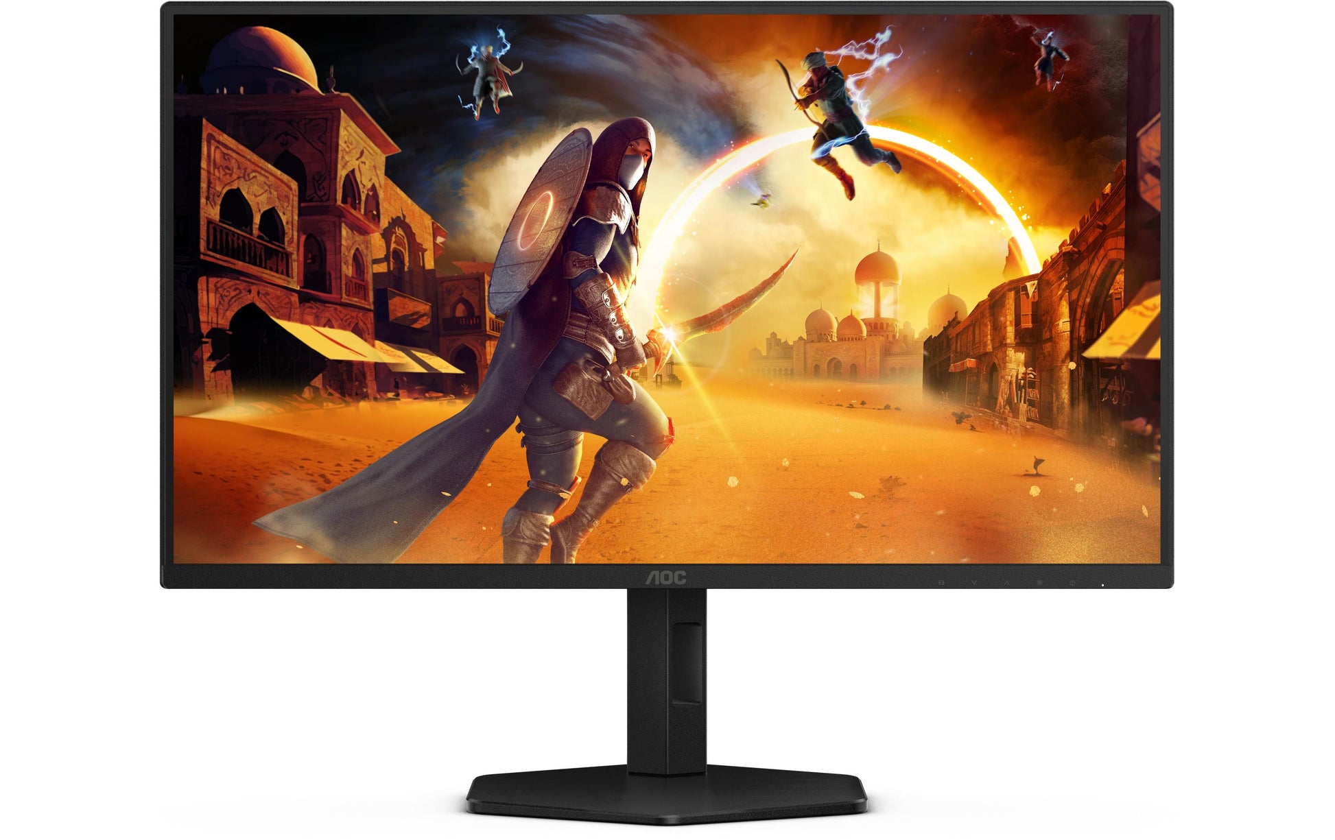 AOC 25G4SXU – Monitor, 24,5" 1920 × 1080 (Full HD), IPS, 310 Hz, 400 cd/m², USB-Hub, Adaptive Sync, Schwarz