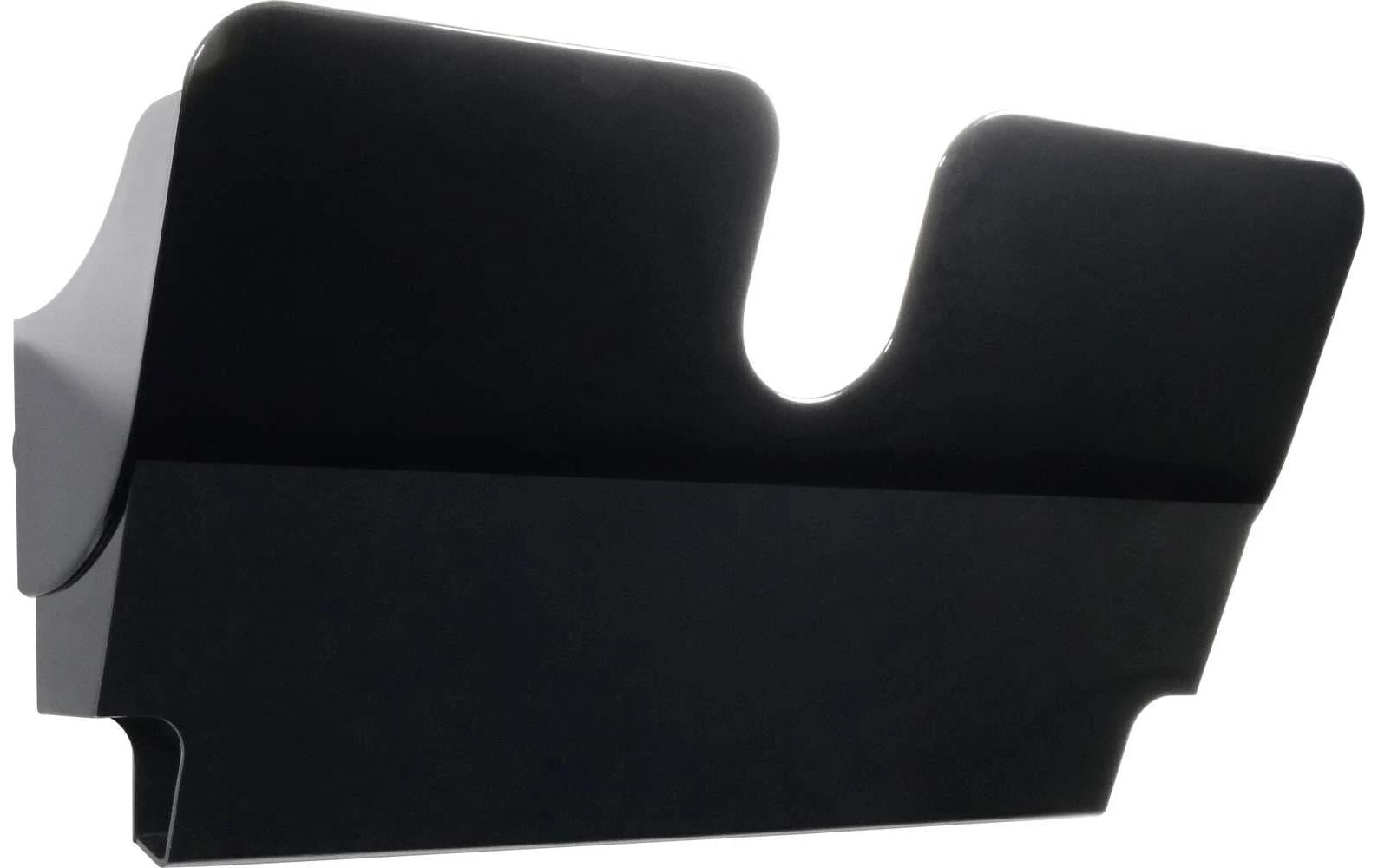 Durable Wandprospekthalter FLEXIPLUS – für A4 – quer – magnetisch – schwarz – 340×200×105 mm