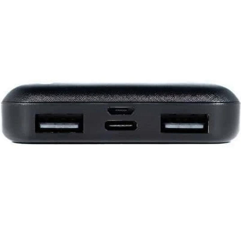 SunSlicer – Powerbank 5000 mAh, PD 10 W, Durchgangsladung, Schwarz