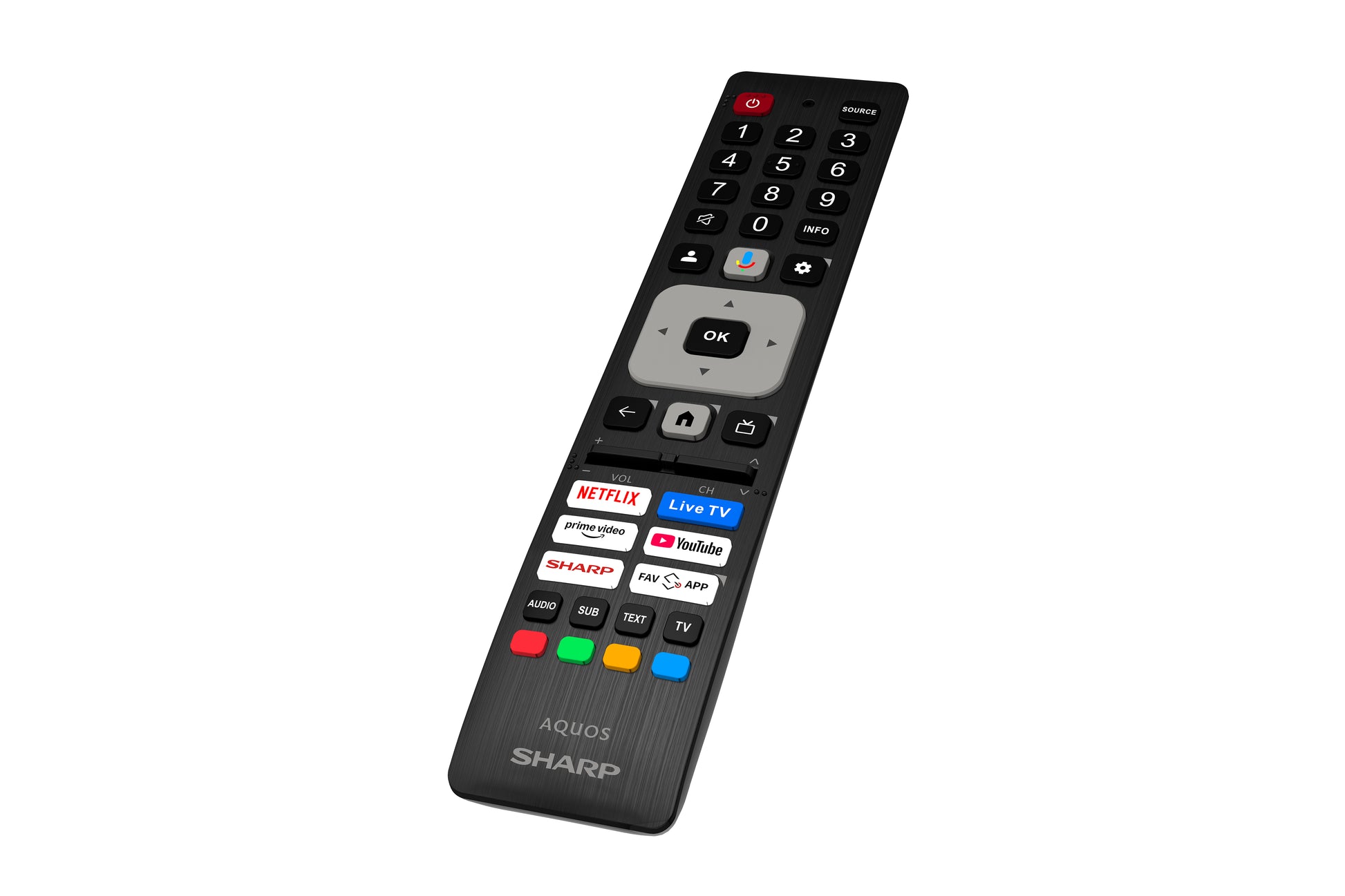 Sharp 70HP5265E – 70" Fernseher – 4K UHD – QLED – Google TV – 60 Hz – Dolby Vision, HDR10, HLG