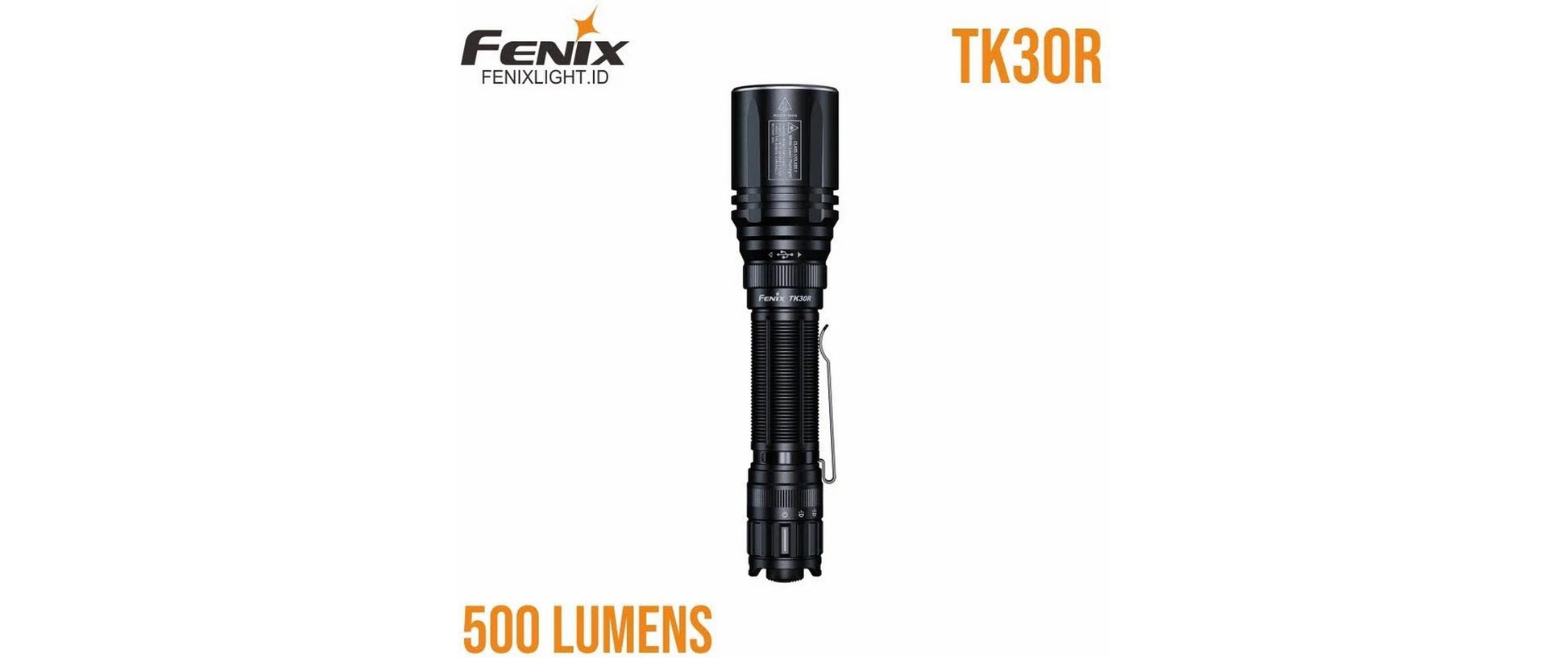 Fenix Taschenlampe TK30R – 500 lm, 1500 m, IP68, Akkubetrieb 6000 mAh