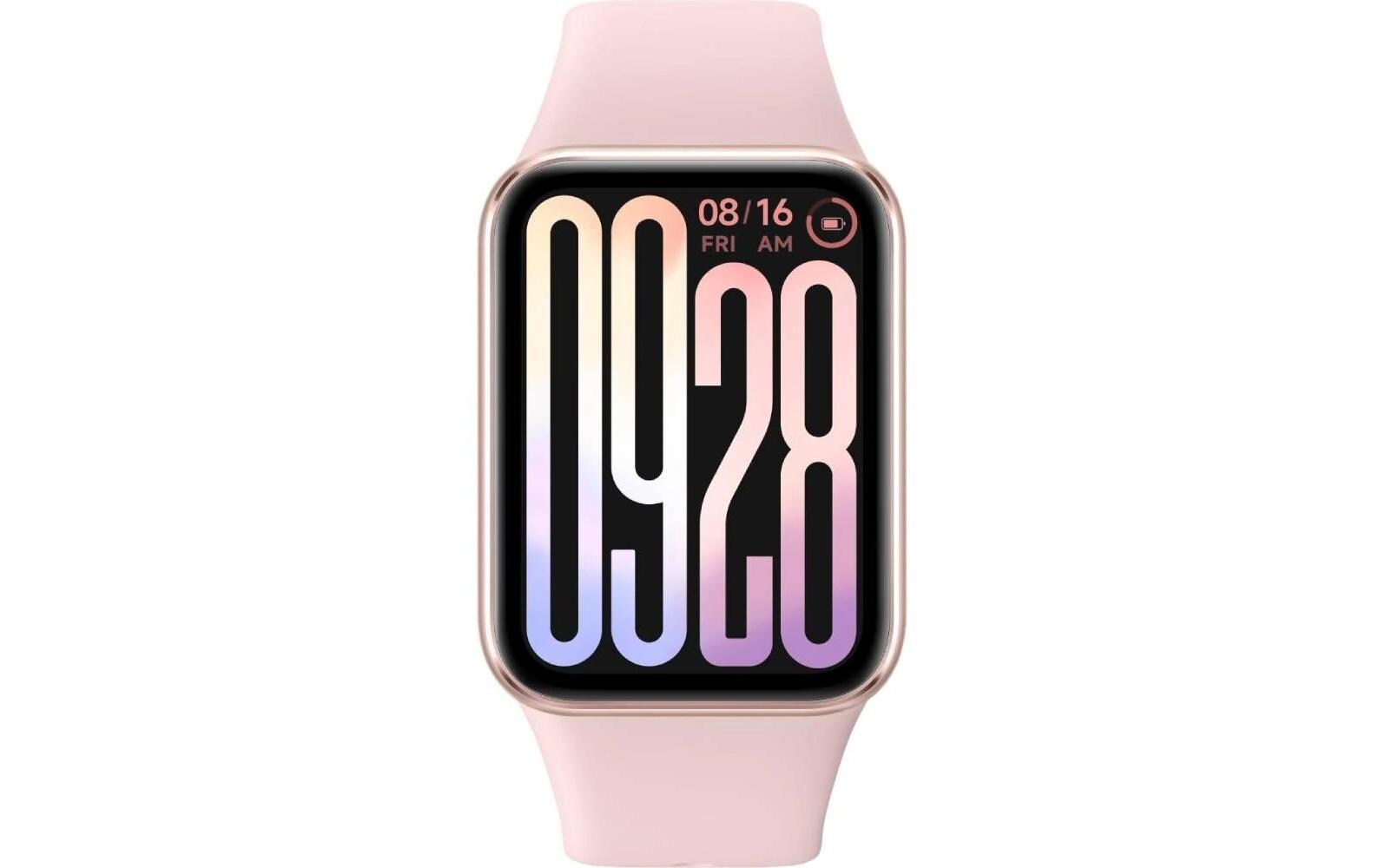 Xiaomi Smart Band 9 Pro GPS – Aluminium Roségold, Sportband Pink, 50 m