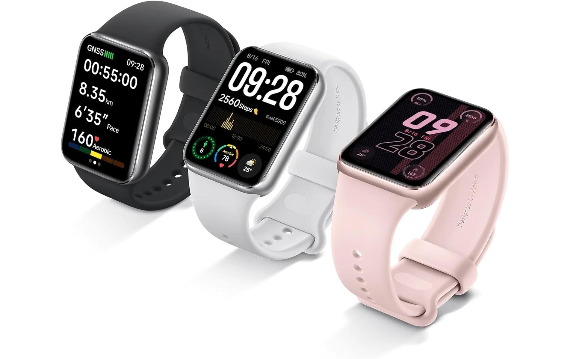 Xiaomi Smart Band 9 Pro GPS – Aluminium Schwarz, Sportband, 50 m