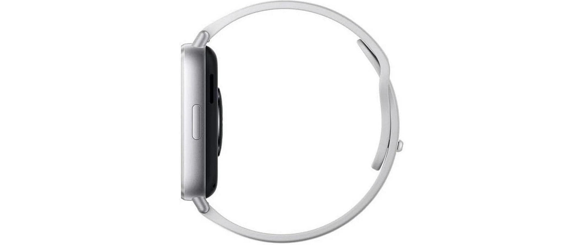 Xiaomi Redmi Watch 5 Active 49 mm – Silber, Sportarmband, 50 m, für iPhone