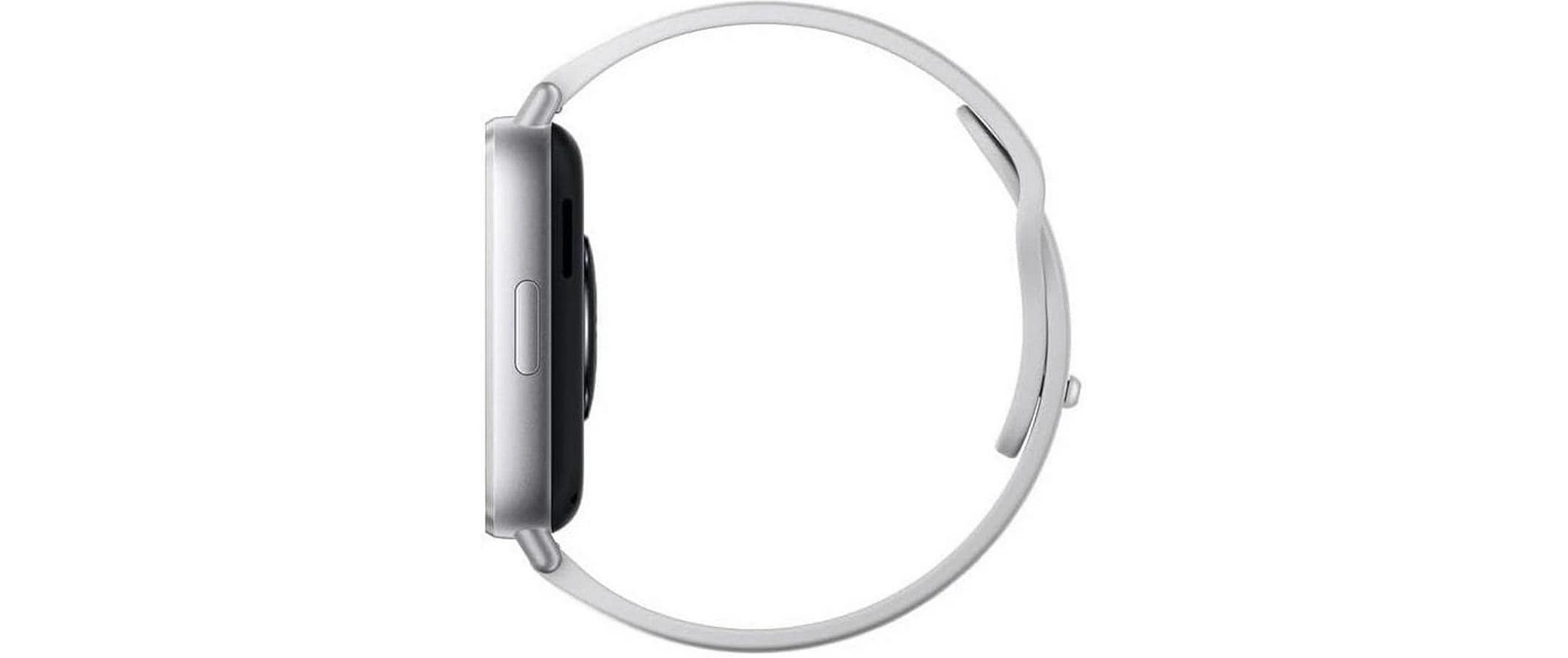 Xiaomi Redmi Watch 5 Active 49 mm – Silber, Sportarmband, 50 m, für iPhone