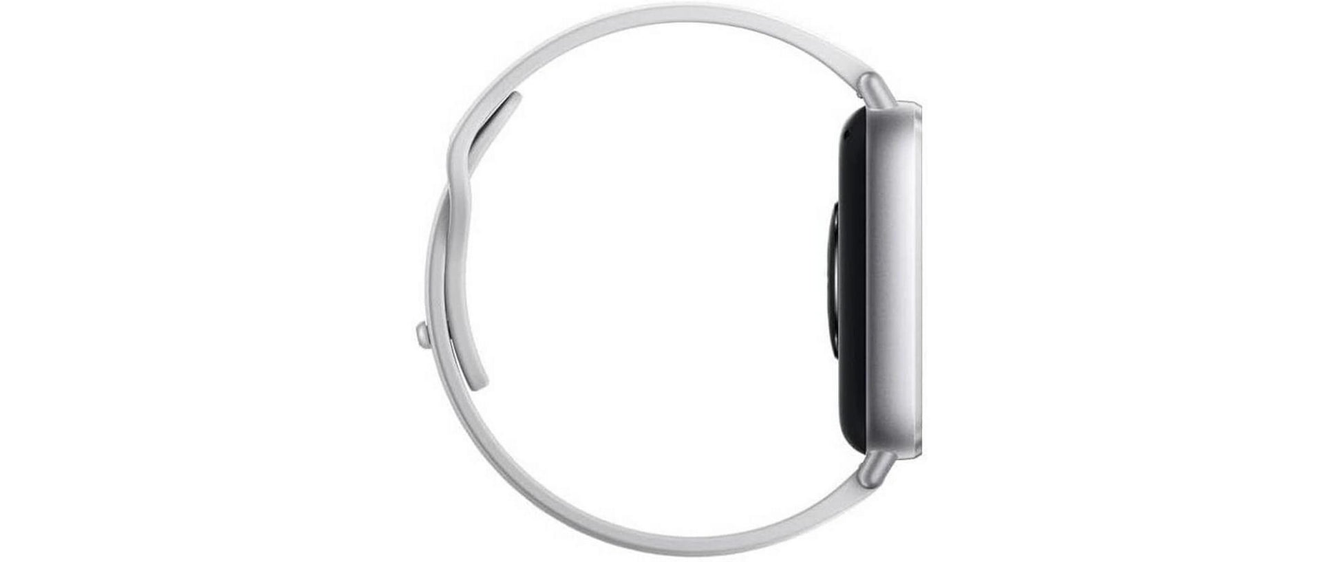Xiaomi Redmi Watch 5 Active 49 mm – Silber, Sportarmband, 50 m, für iPhone