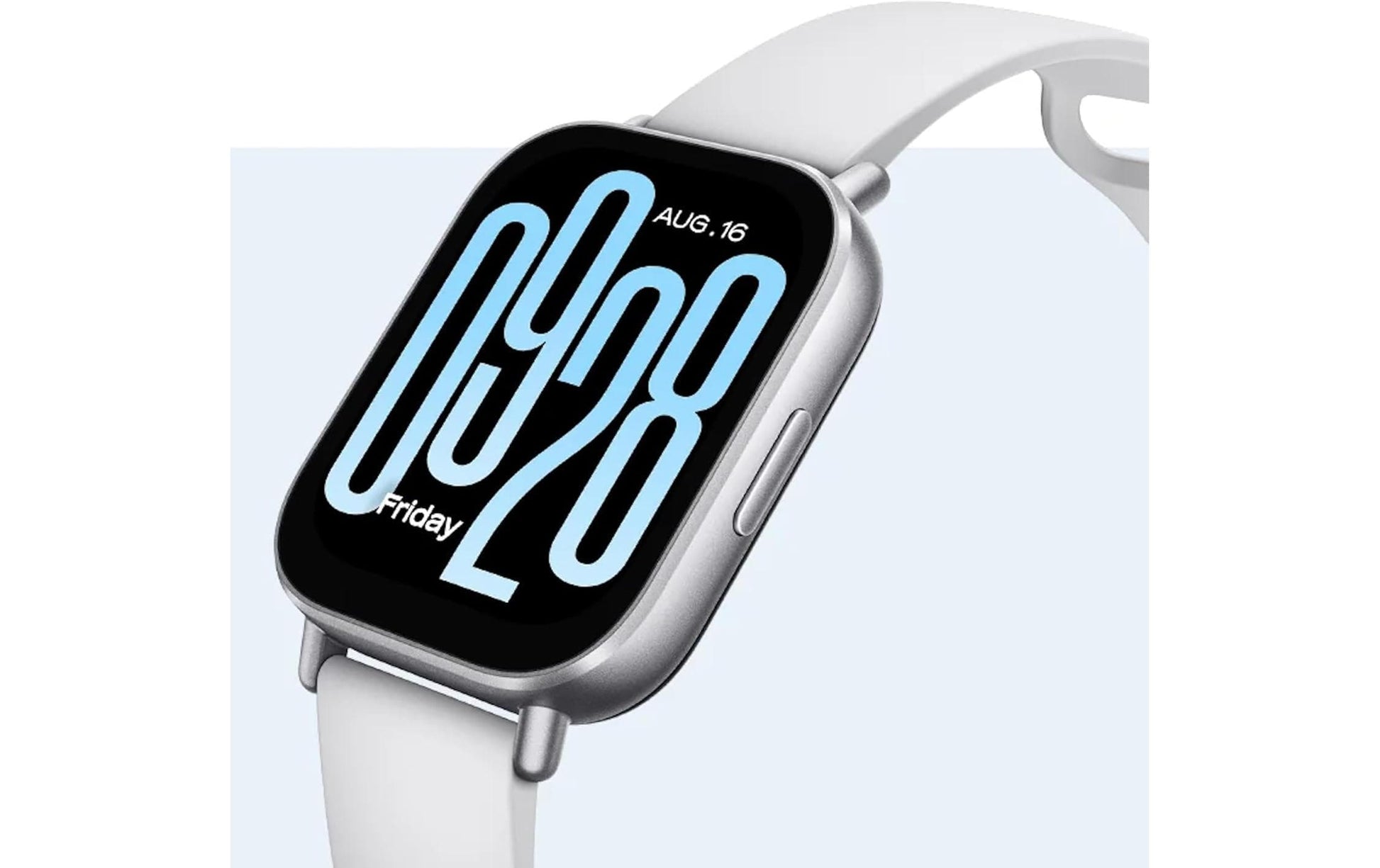 Xiaomi Redmi Watch 5 Lite – Smartwatch – 48 mm, 1,96", GPS, AMOLED, 5 ATM, Gold/Weiss, Sportarmband