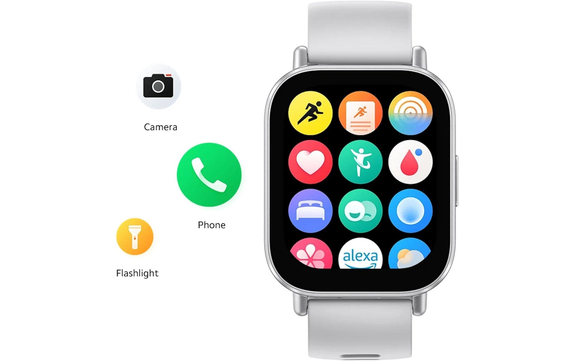 Xiaomi Redmi Watch 5 Lite – Smartwatch – 48 mm, 1,96", GPS, AMOLED, 5 ATM, Gold/Weiss, Sportarmband