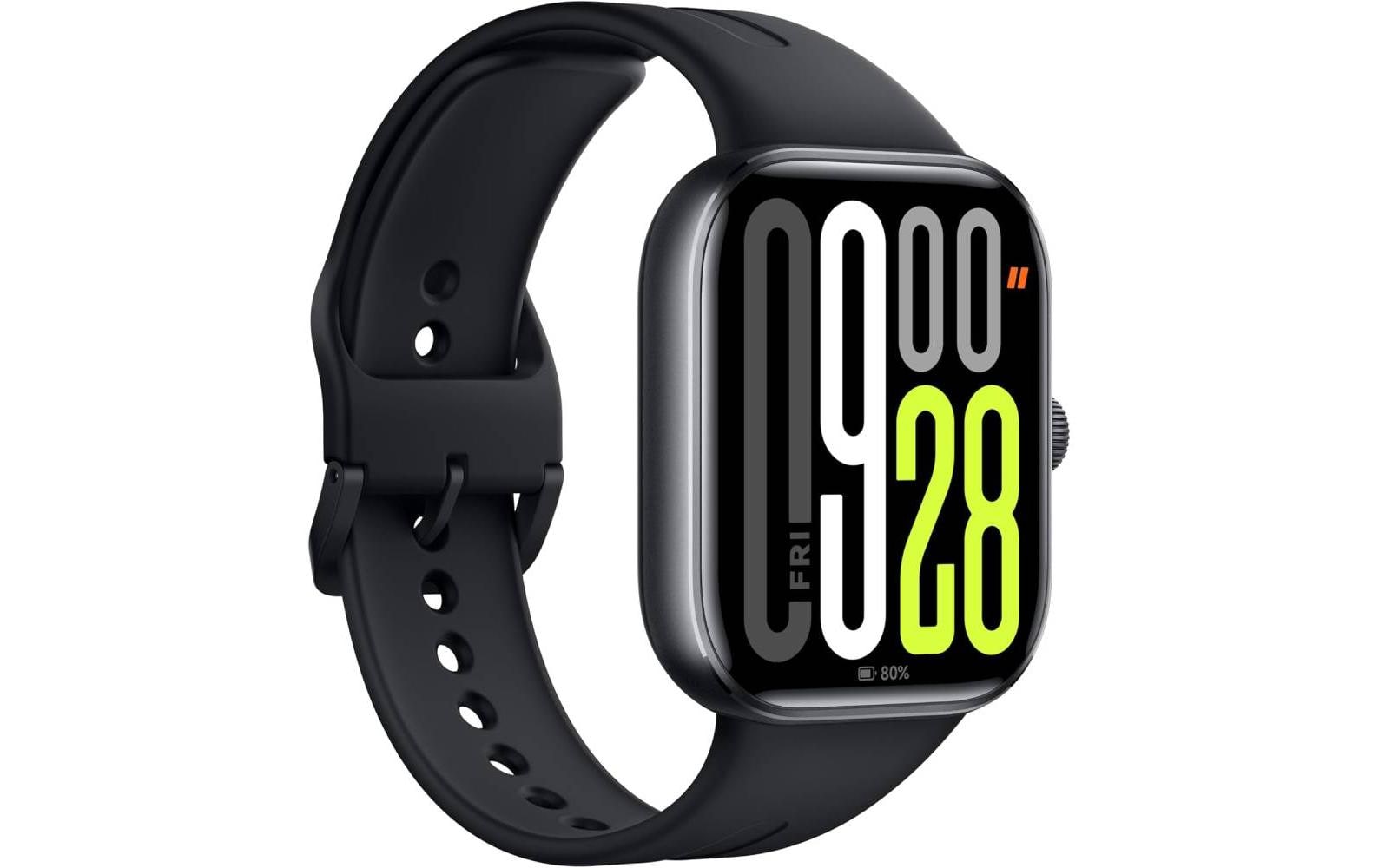 Xiaomi Redmi Watch 5 48 mm GPS – Aluminium Schwarz, Sportband, 50 m
