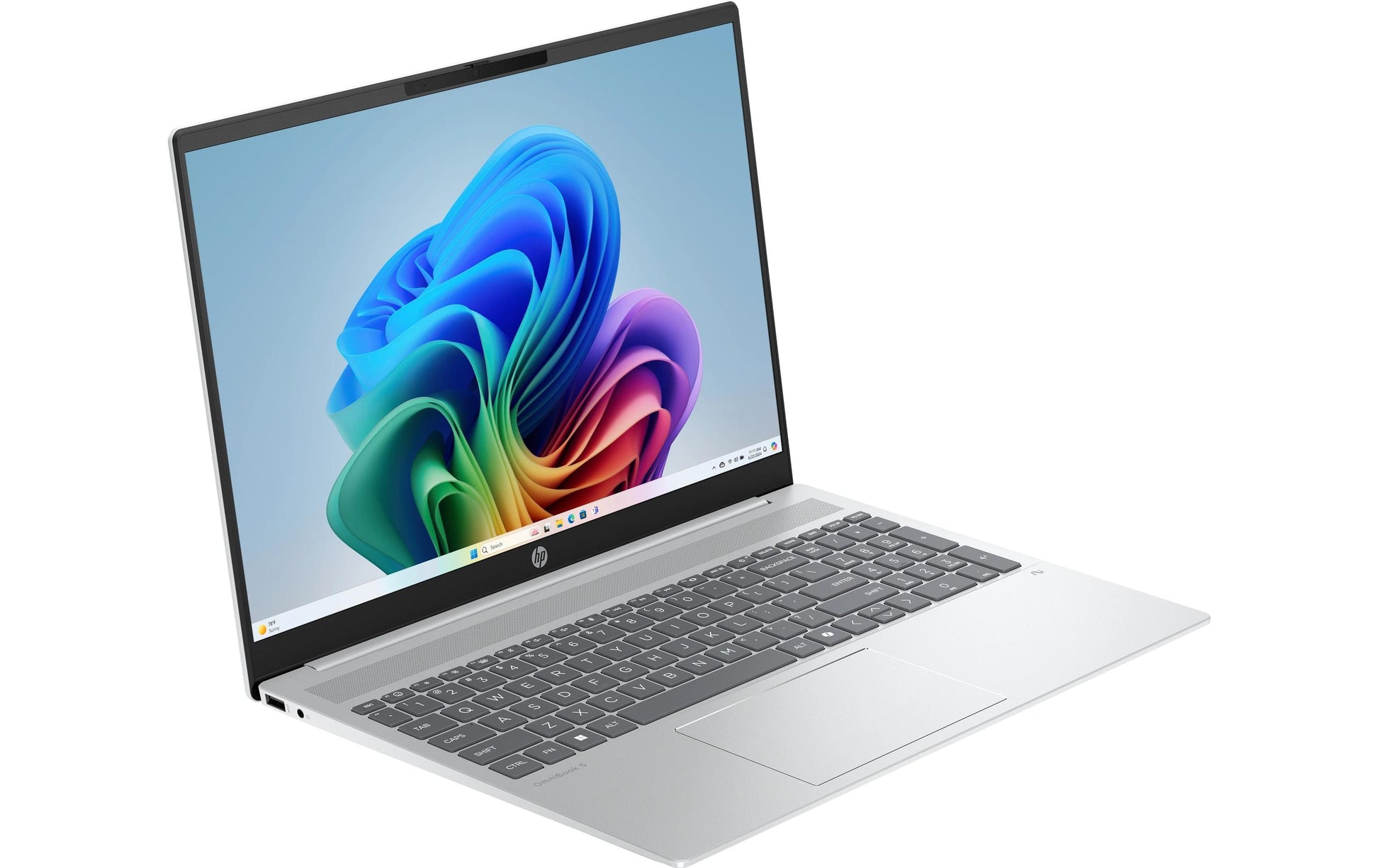 HP Omnibook 5 16-AG1408NZ Notebook – Wi‑Fi 6E, Bluetooth 5.3 – Netzteil 65 W – 357,7 × 254,8 × 17,9 mm