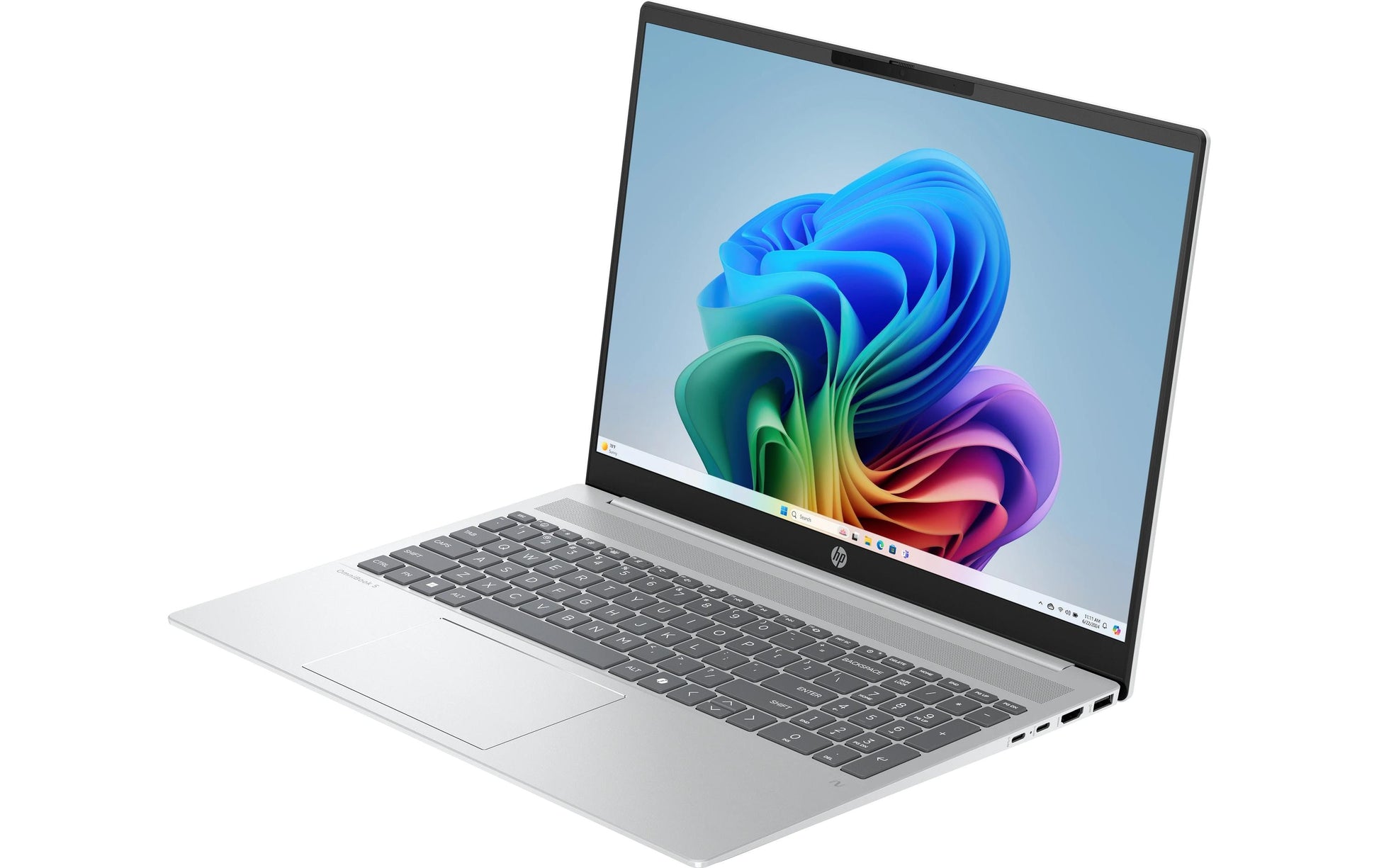 HP Omnibook 5 16-AG1408NZ Notebook – Wi‑Fi 6E, Bluetooth 5.3 – Netzteil 65 W – 357,7 × 254,8 × 17,9 mm