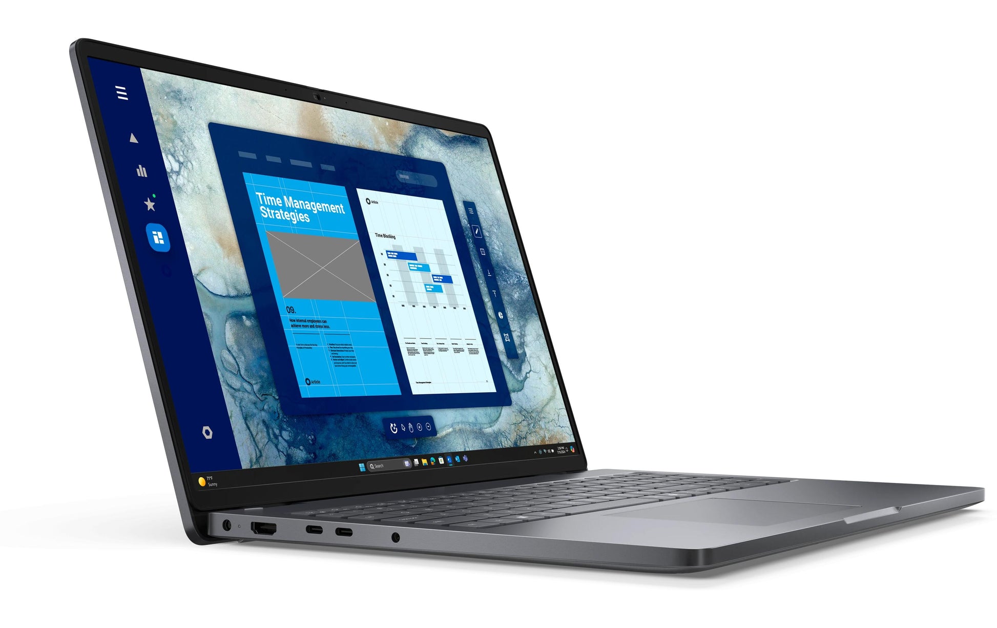 Dell Pro 16 C5-120U Notebook – Wi‑Fi, Ethernet, Thunderbolt 4 – Netzstrom 100–240 V – 358 × 251,8 × 20,9 mm