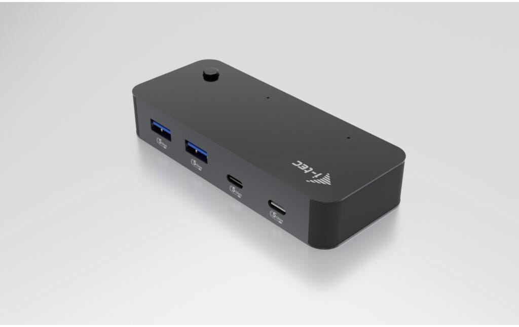 i-tec USB-Hub – USB-C, 4× USB-A, 2× USB-C, für Windows/Mac/ChromeOS