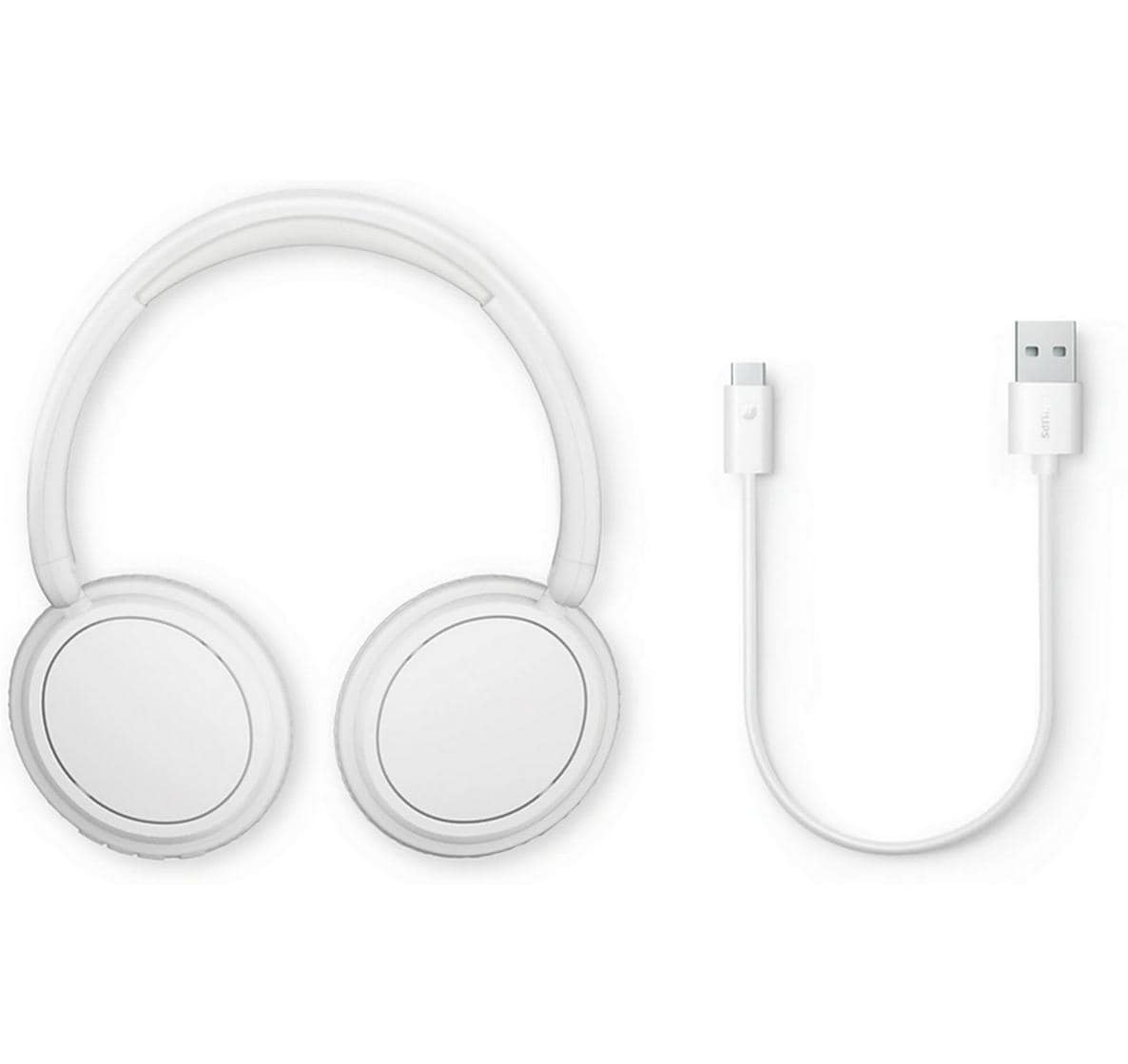 Philips TAH5209WT/00 Over-Ear Kopfhörer – Stereo, BT 5.3, Weiss