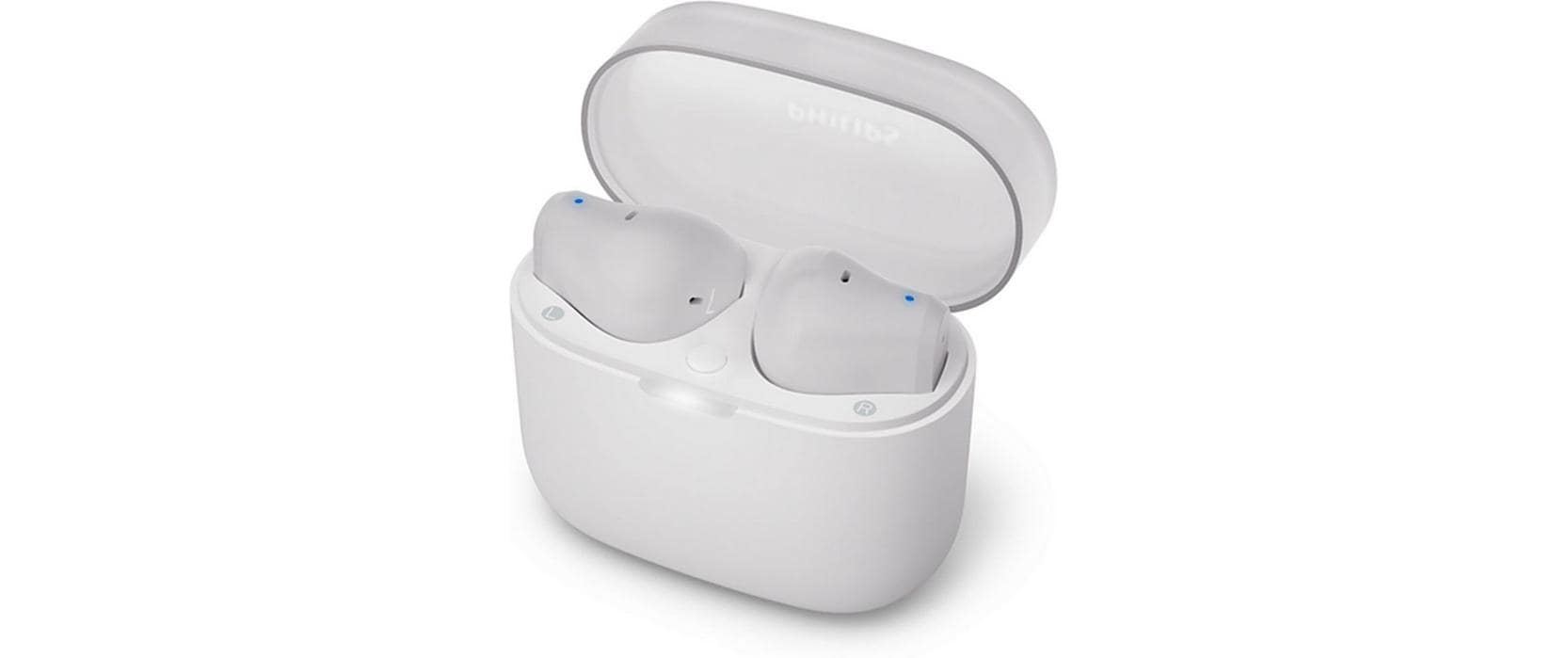 Philips TAT2139WT/00 TWS In-Ear – mit Ladecase, Weiss, BT 5.3