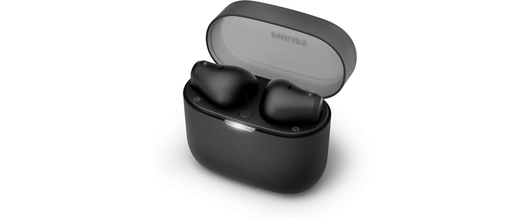 Philips TAT2139BK/00 TWS In-Ear – Stereo, mit Ladecase, Schwarz, BT 5.3