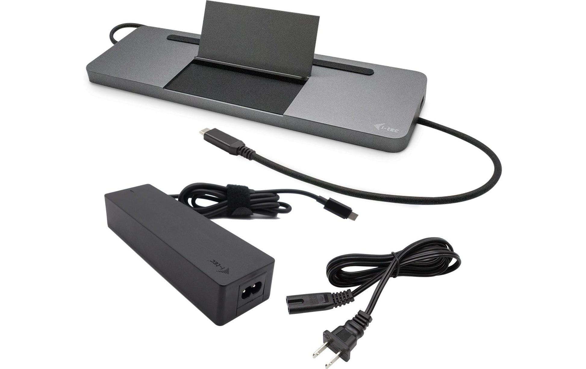 i-tec Dockingstation – USB-C, DP/HDMI/VGA, 4× USB-A, 1× USB-C, 85 W PD, GbE, für Windows/Mac/Linux