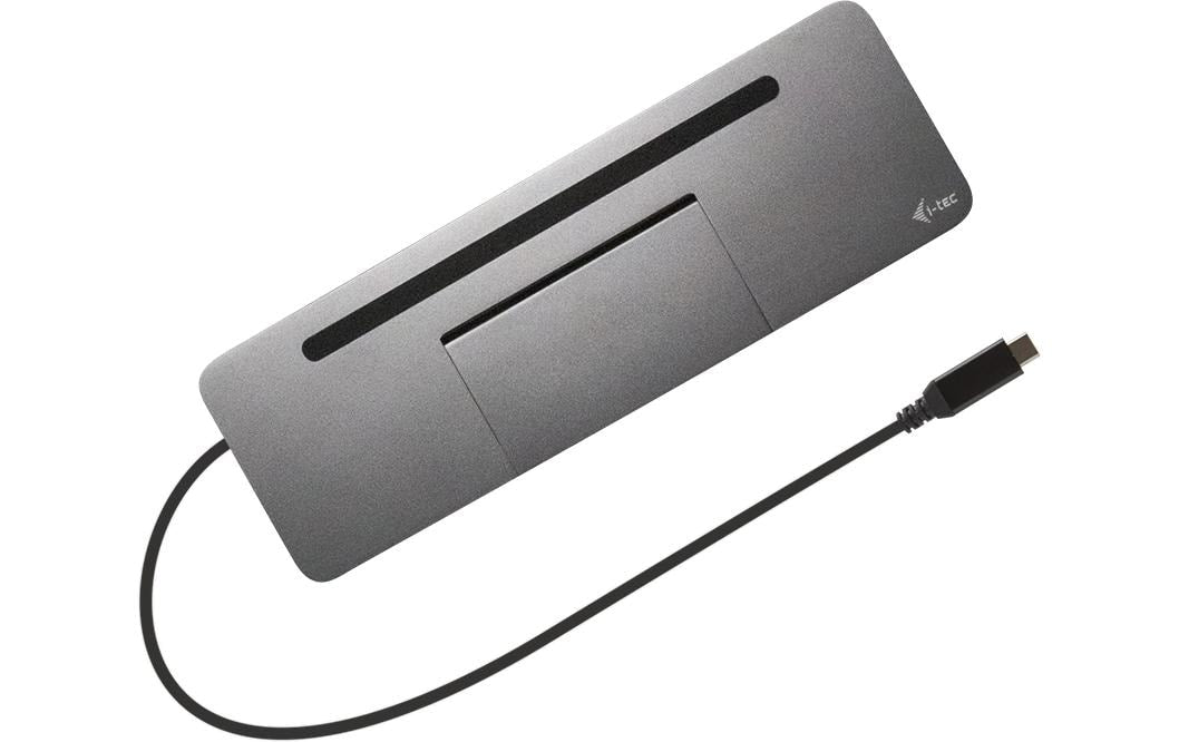 i-tec Dockingstation – USB-C, DP/HDMI/VGA, 4× USB-A, 1× USB-C, 85 W PD, GbE, für Windows/Mac/Linux