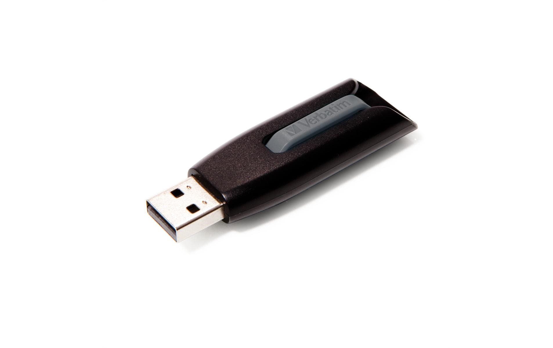 Verbatim USB-Stick – 256 GB, USB 3.0, schwarz