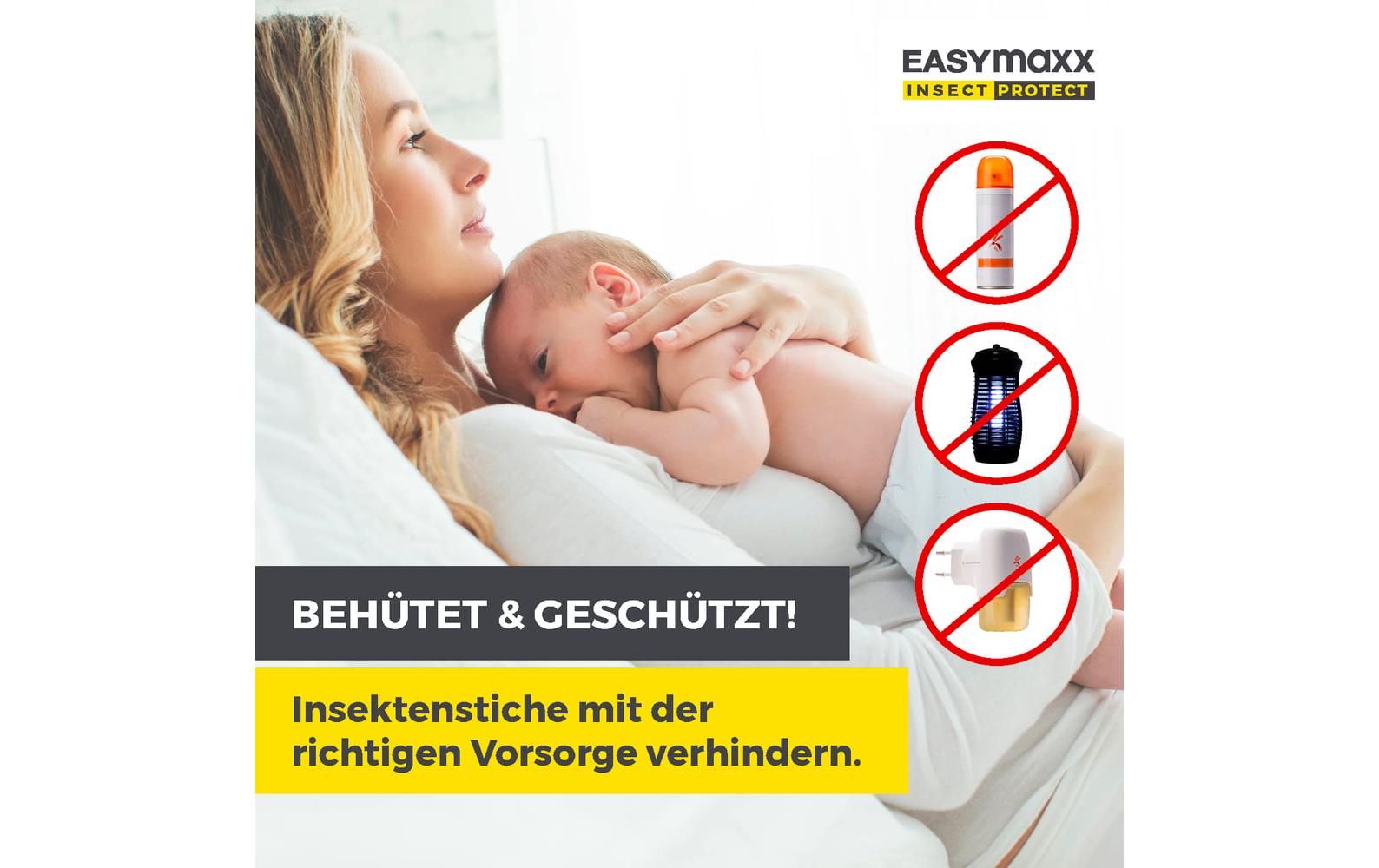Easymaxx Magic Fit Fenster-Fliegengitter – 160 × 100 cm – schwarz – für Dachfenster, für Wespen