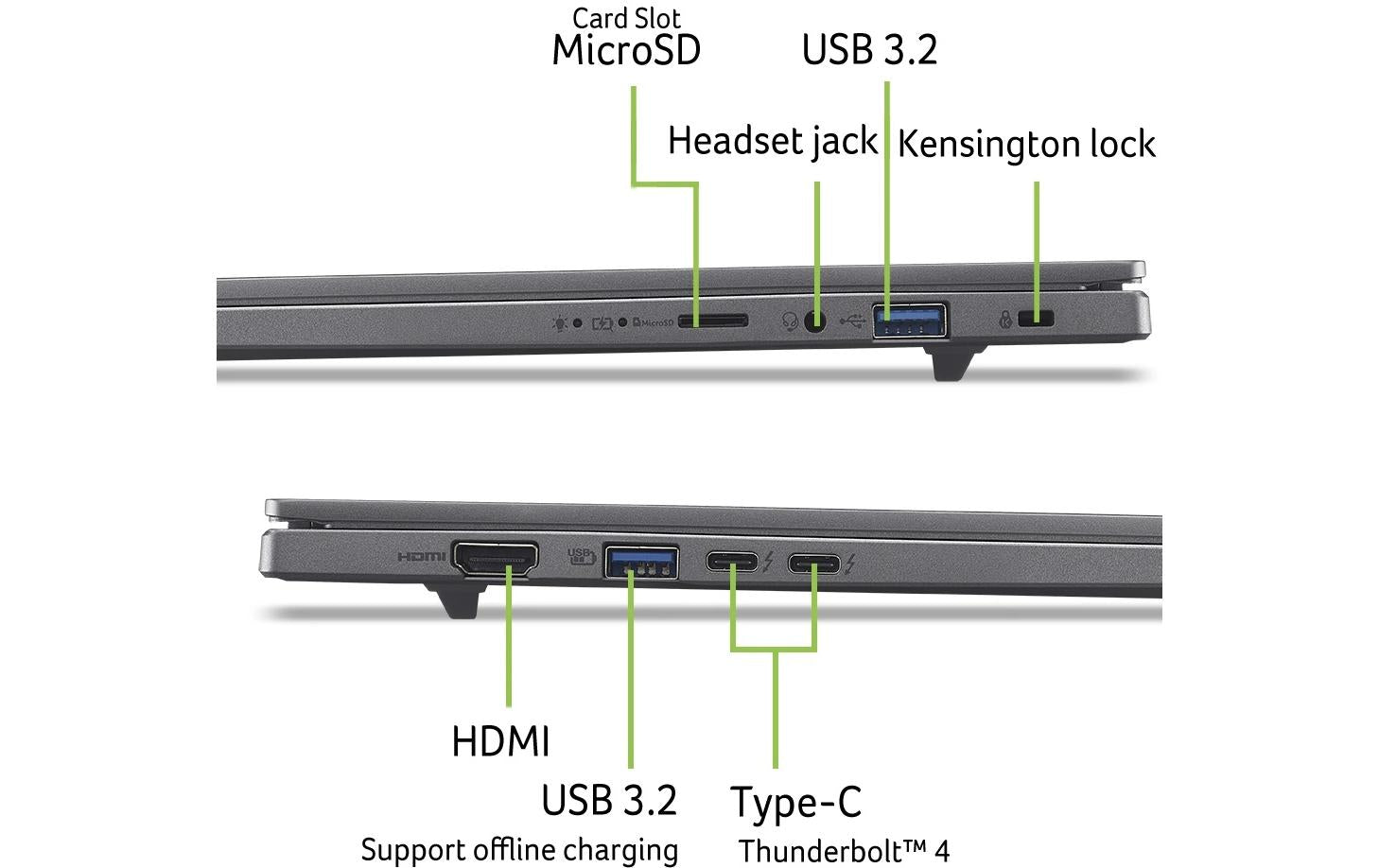 Acer Aspire 16 AI A16-52M-778W Notebook, Windows 11 Home