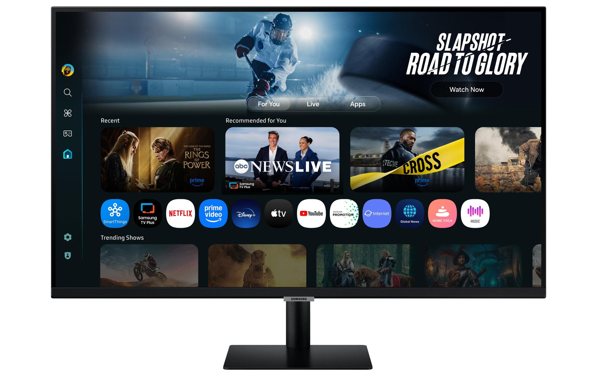 Samsung S32FM700UU – Monitor, 32" 3840 × 2160 (UHD 4K), LCD, Schwarz
